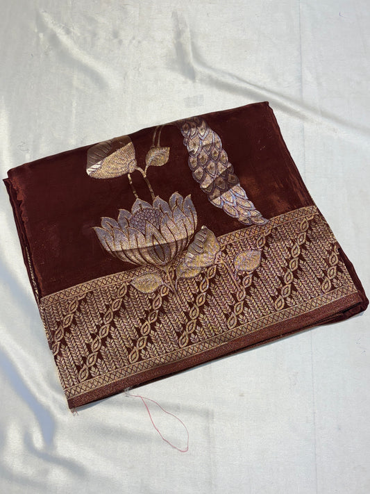 PREMIUM H.O CREAPE SILK SAREE