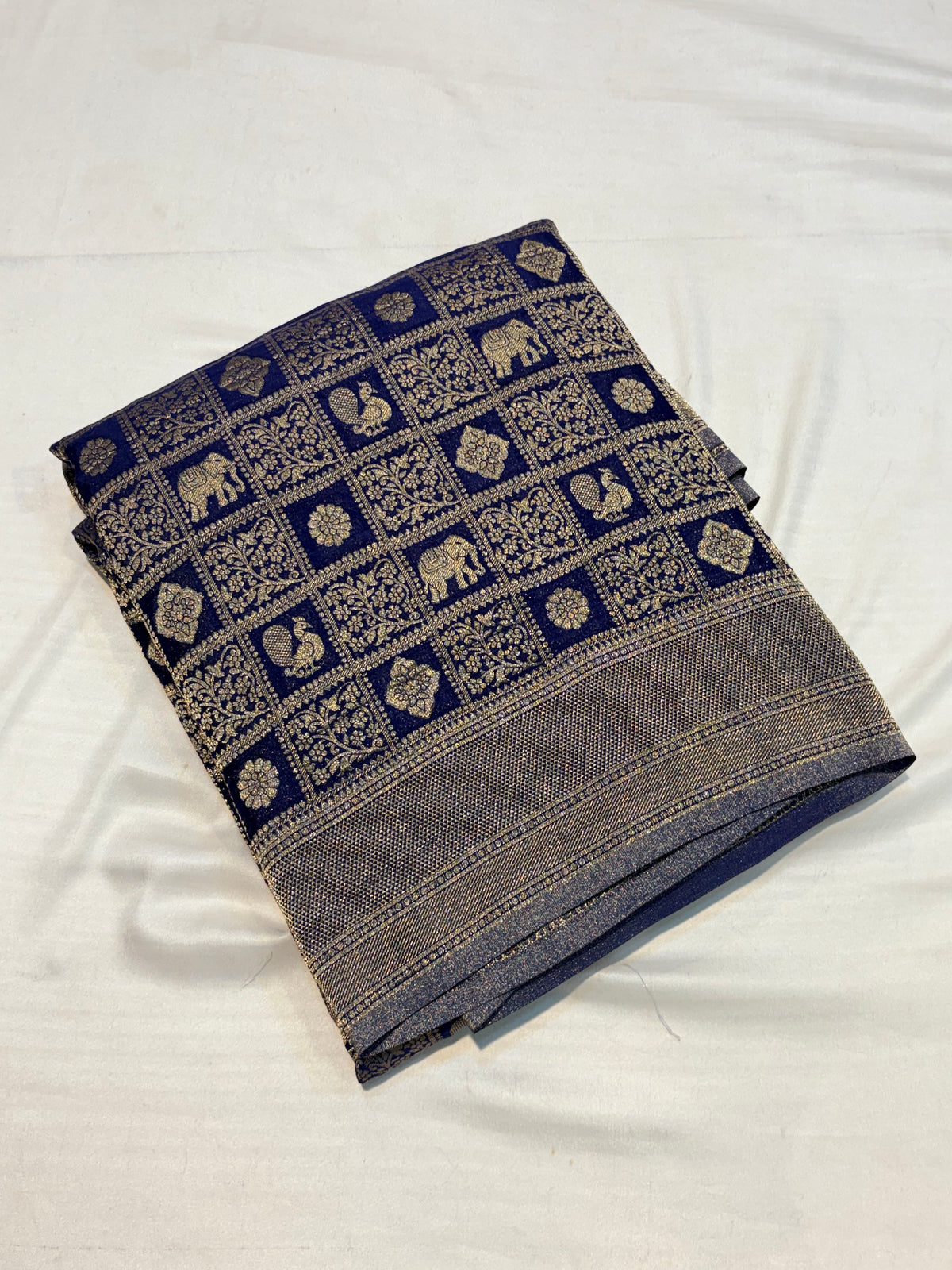 PREMIUM BROCADE BANARAS GEORGETTE SAREES