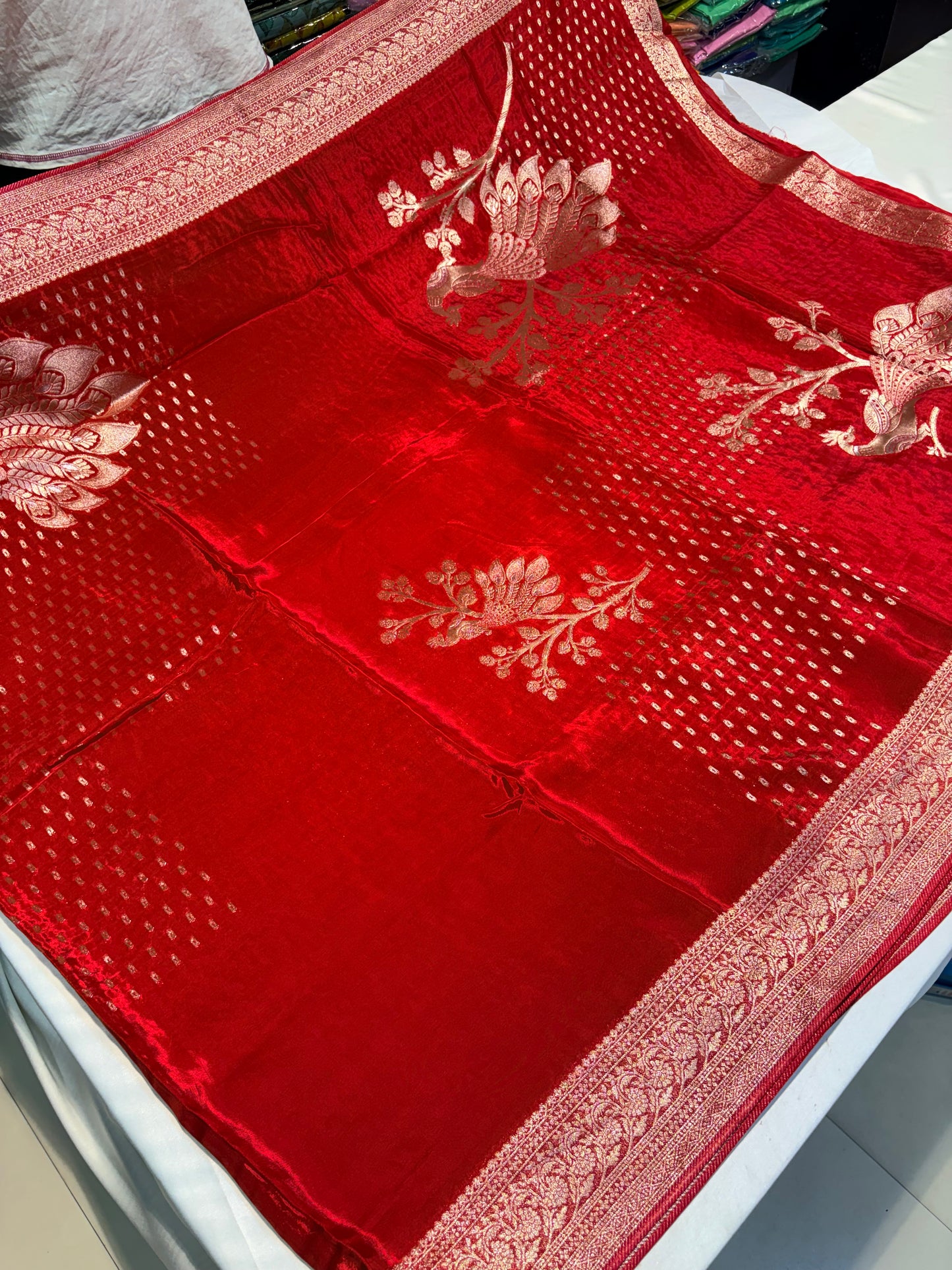 PREMIUM CHINON CREAPE SAREES