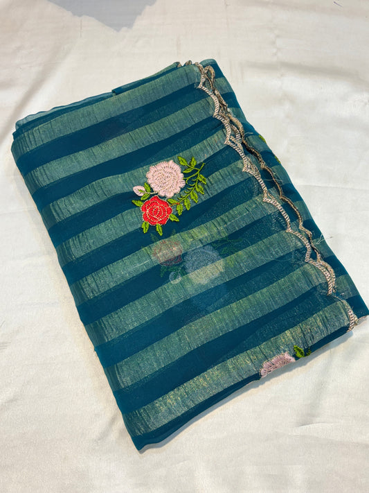 FANCY THREAD WORK SAREE