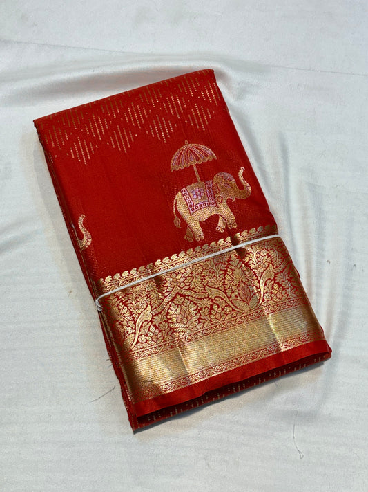PREMIUM SEMI KANCHIPURAM SILK SAREE