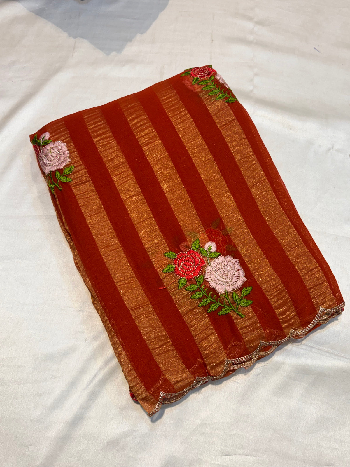 FANCY THREAD WORK SAREE