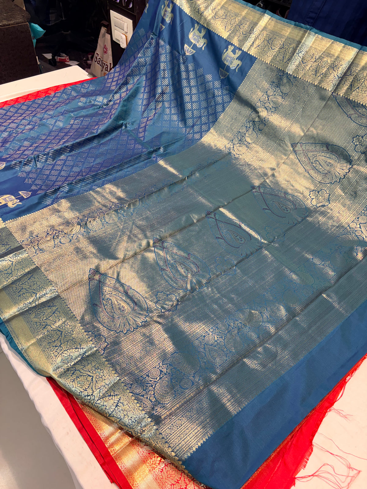 PREMIUM SEMI KANCHIPURAM SILK SAREE