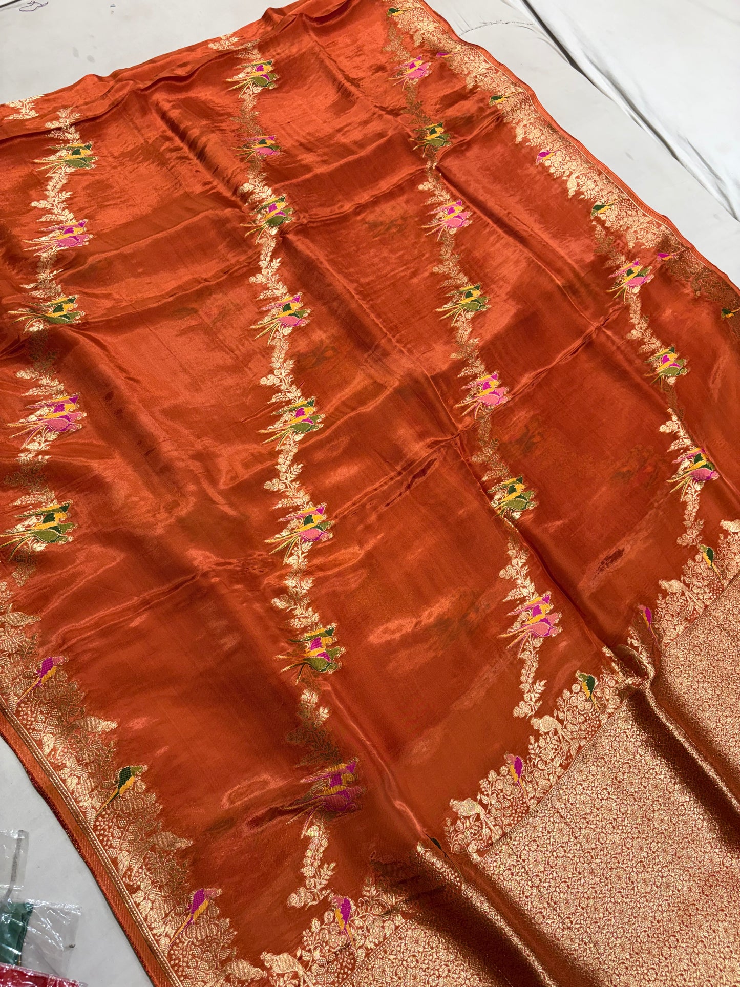 PREMIUM BANARASI CHIFFON SAREE