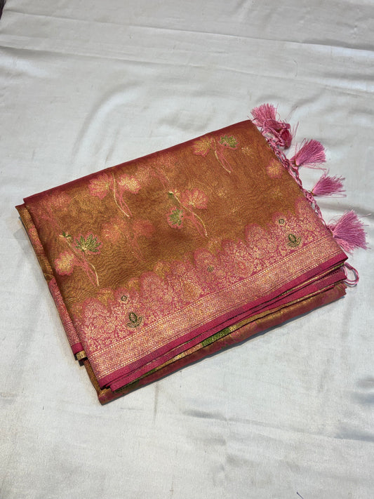 PREMIUM SOFT KORA SILK SAREE
