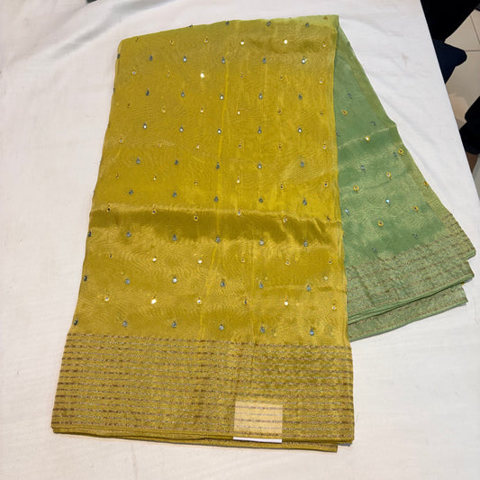 PREMIUM SOFT TISSUE CREAPE SAREE