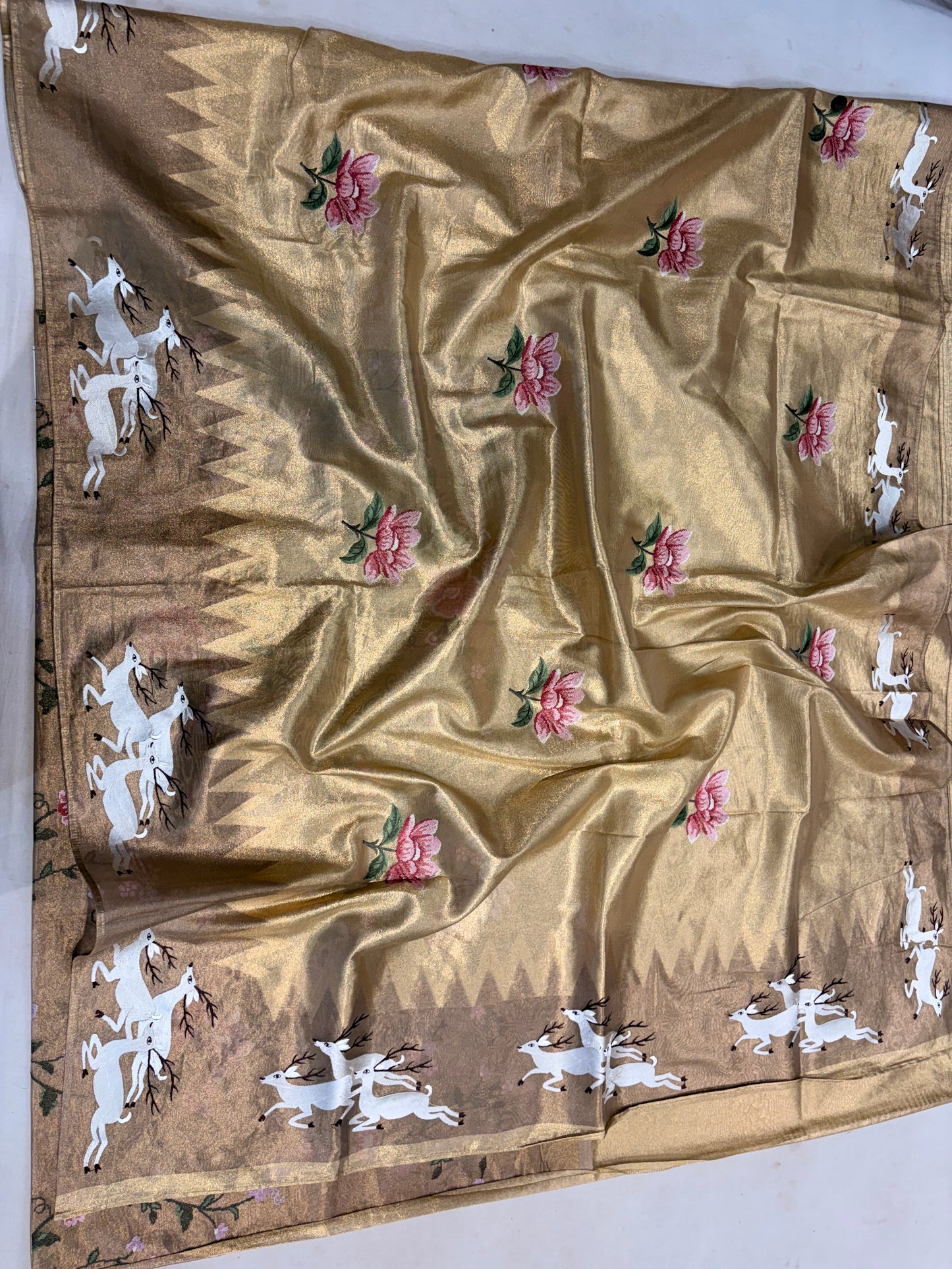 PURE SOFT TISSUE SILK SAREES