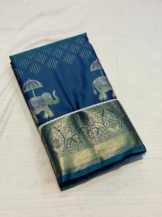 PREMIUM SEMI KANCHIPURAM SILK SAREE