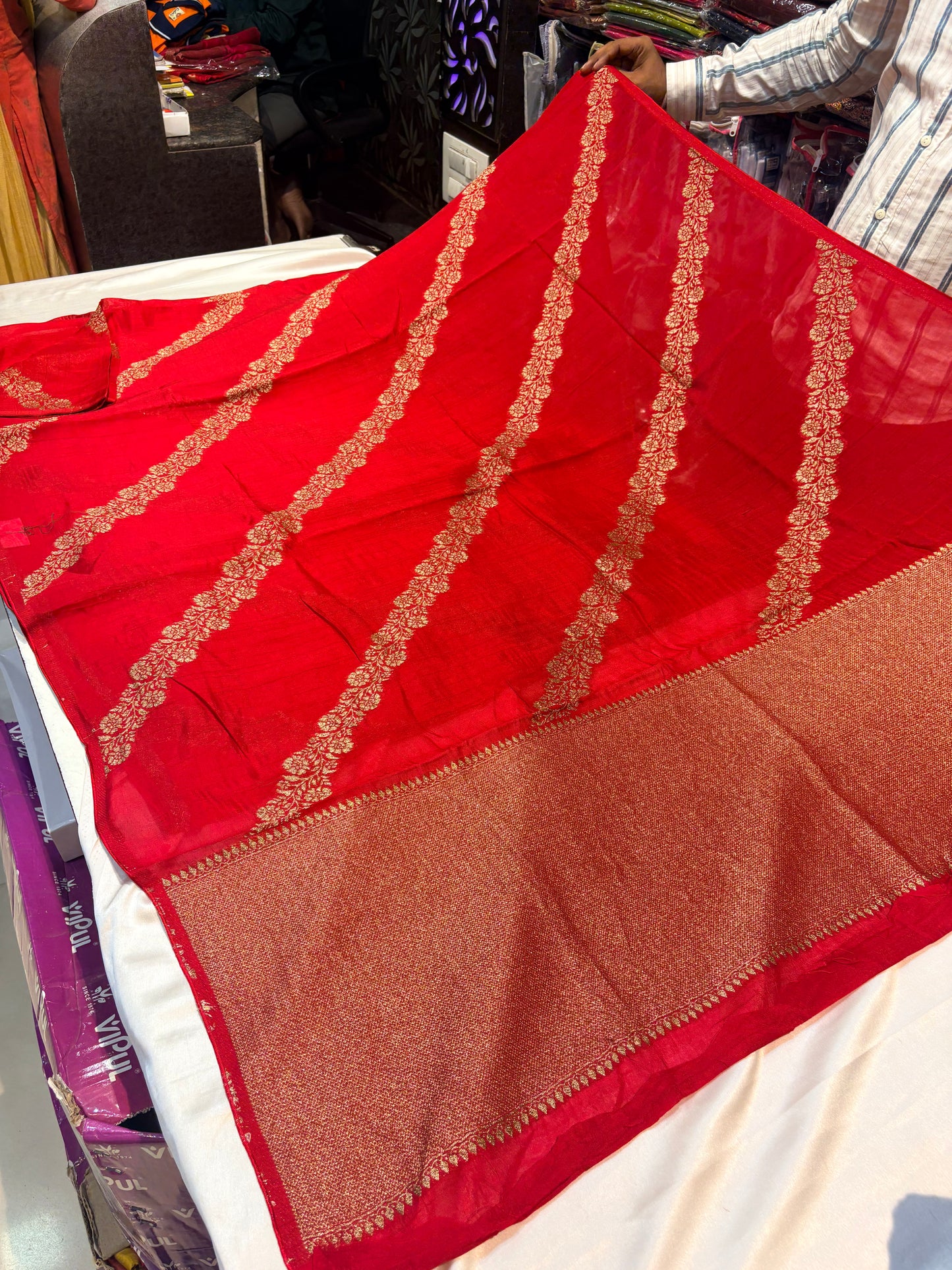 Premium Tussur Georgette Sarees