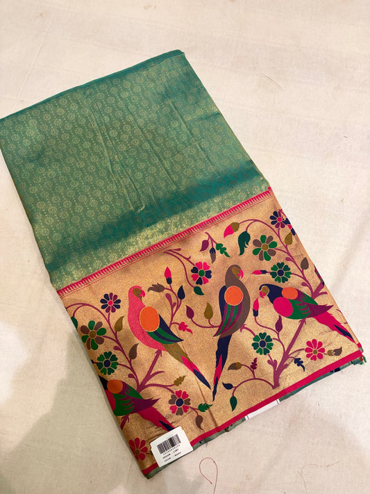 PRMEIUM SEMI PAITHANI SAREE