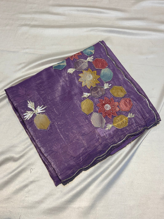 SOFT FANCY WORK SAREE