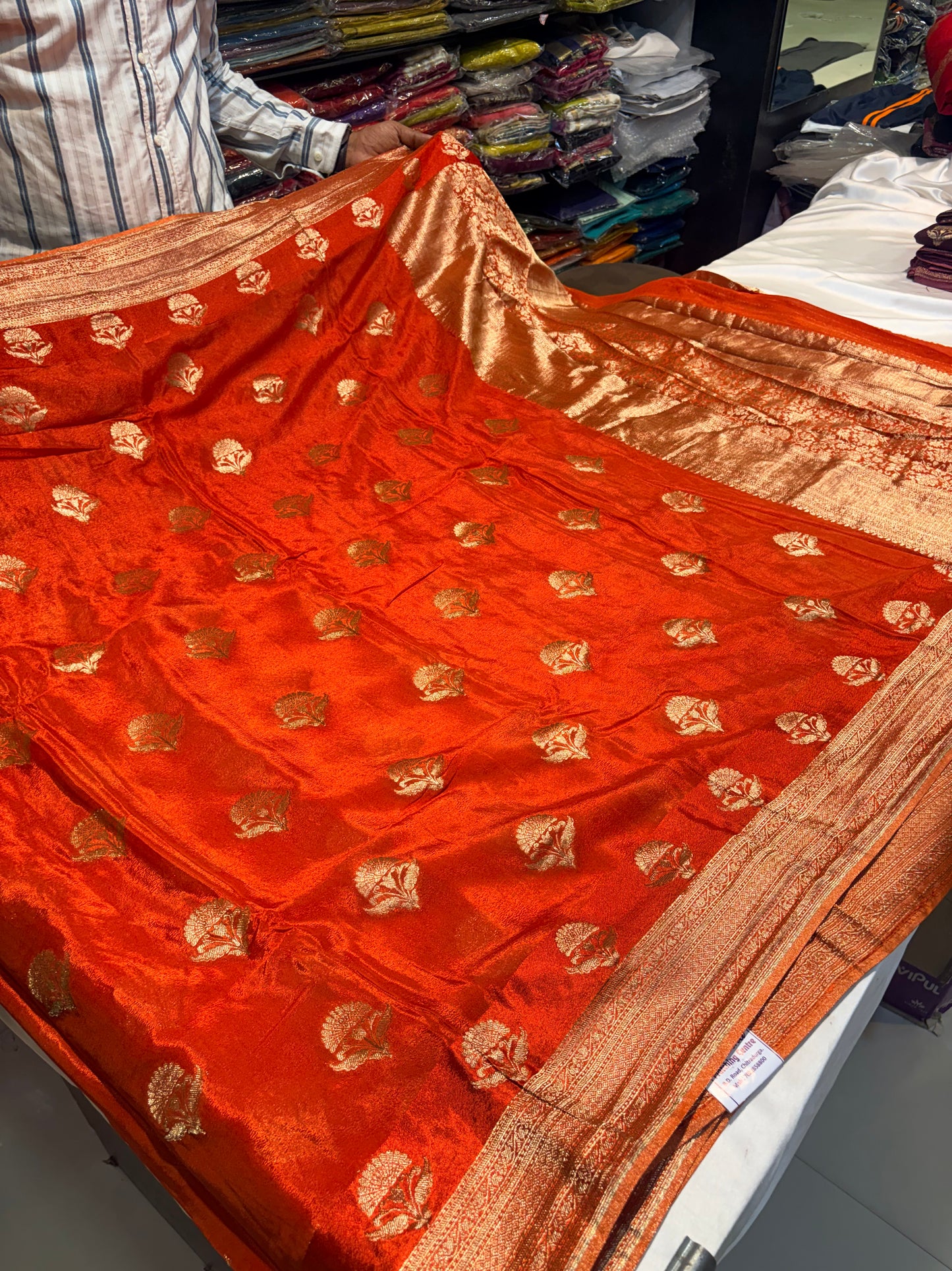 PREMIUM BANARASI CHIFFON SAREE