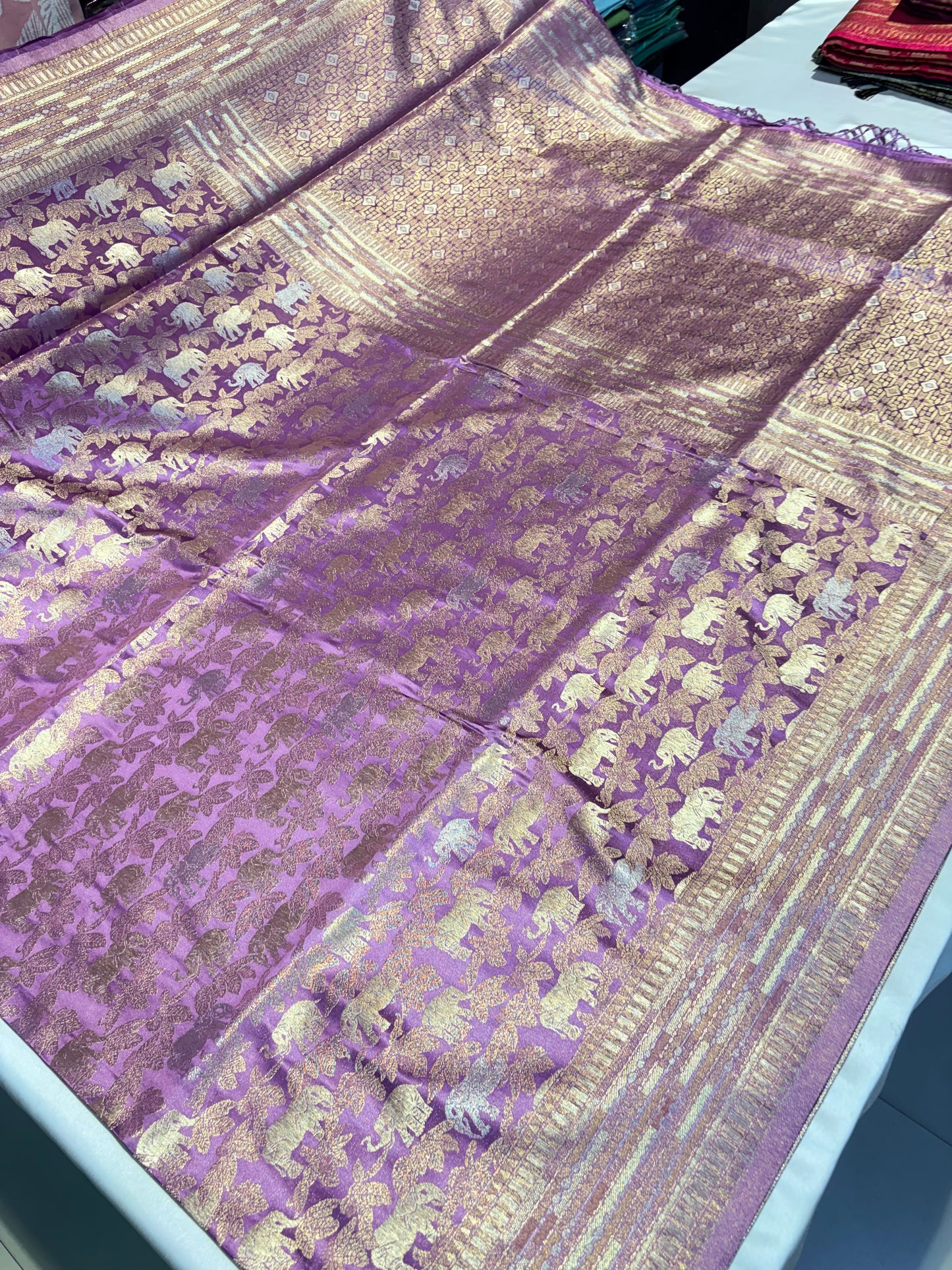 PREMIUM SOFT BROCADE SILK SAREE