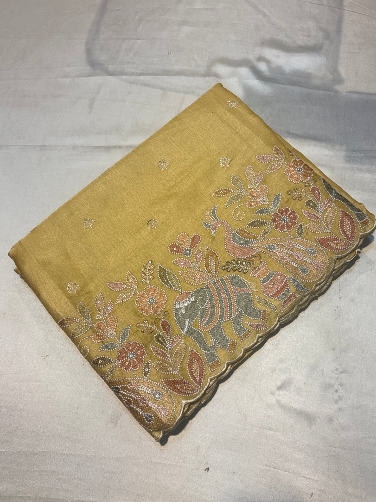 PREMIUM MUSLIN SILK SAREE