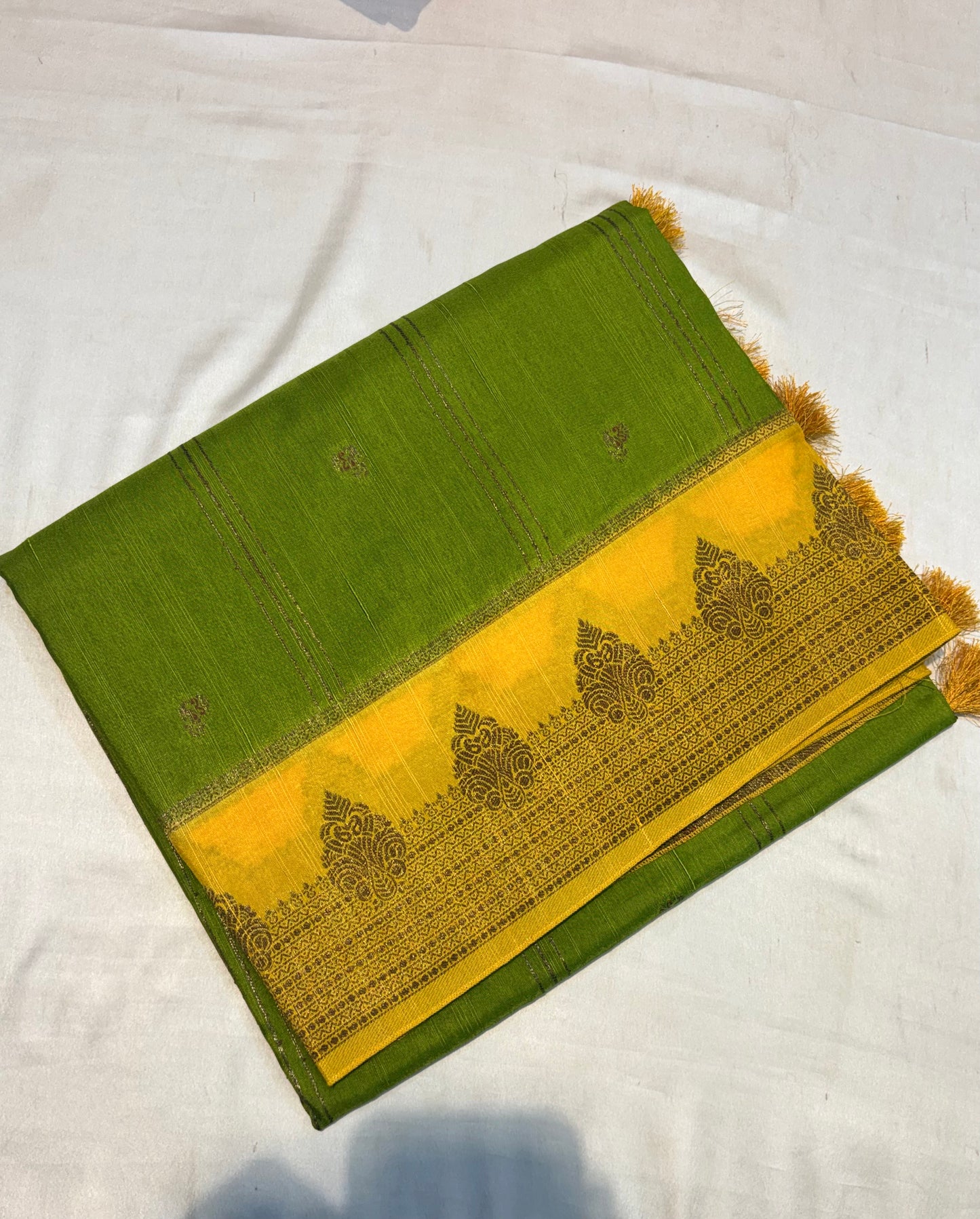 PREMIUM TUSSUR GEORGETTE SILK SAREE