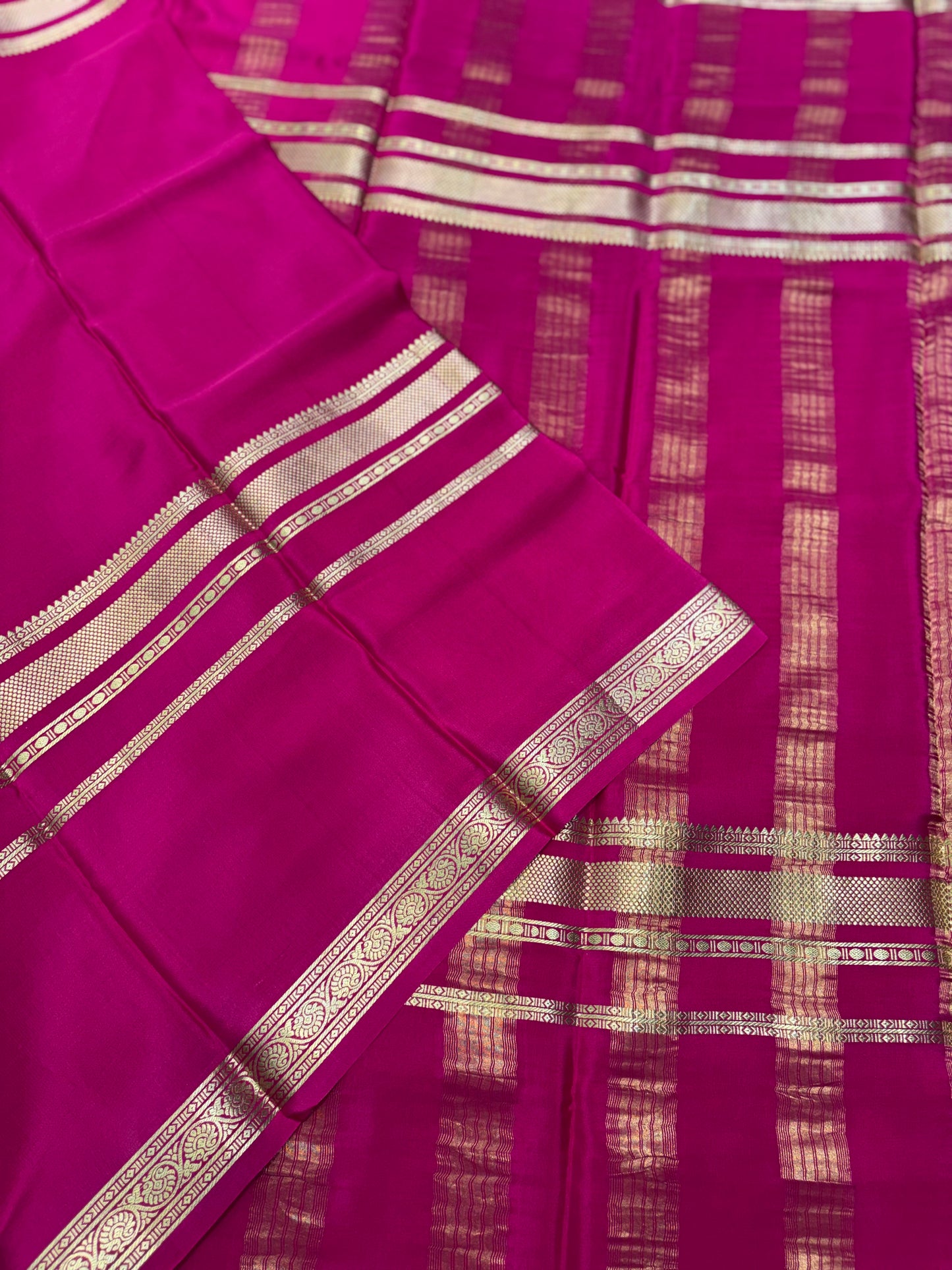 PURE MYSORE SILK SAREE 120GSM