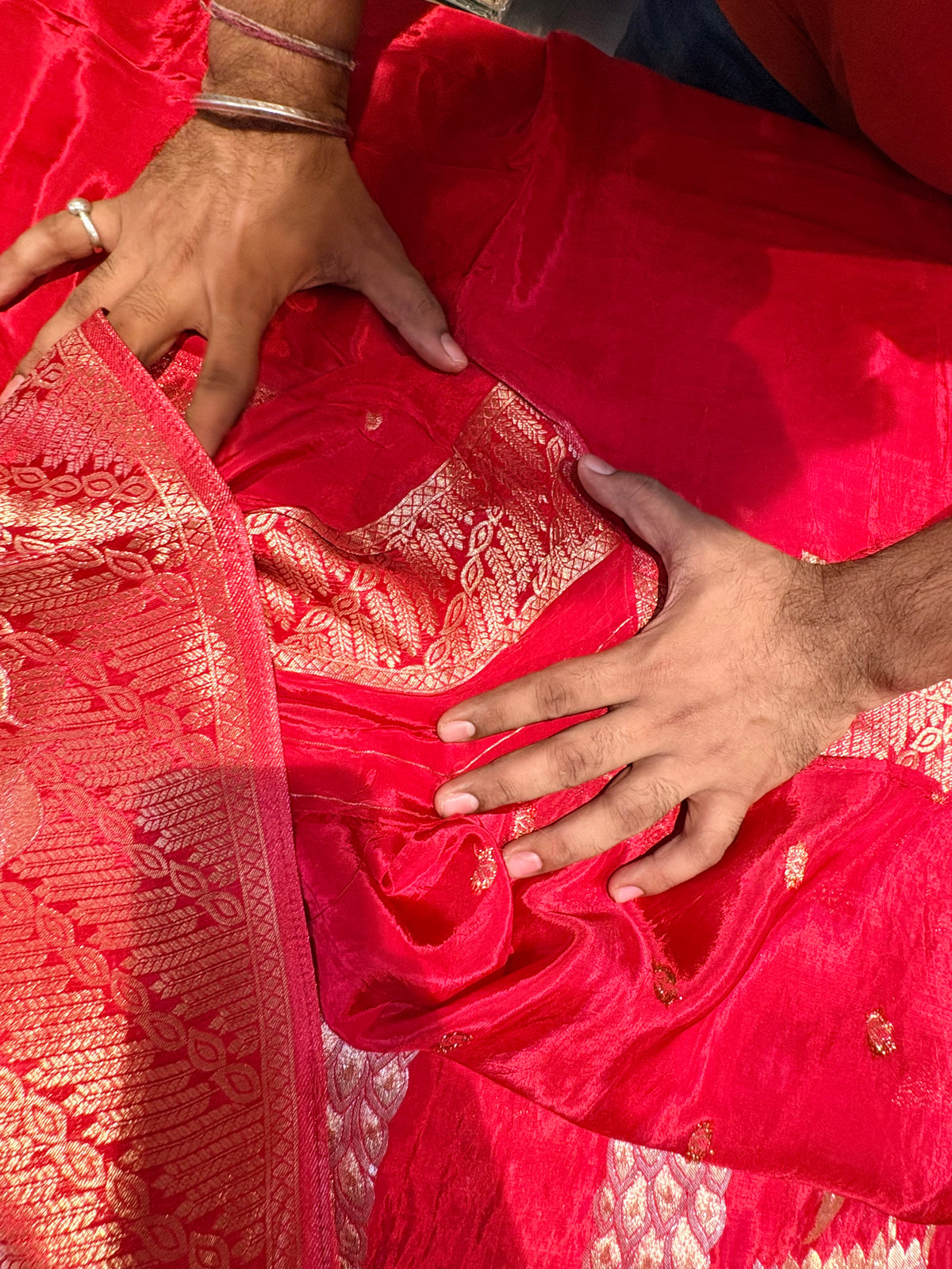PREMIUM H.O CREAPE SILK SAREE