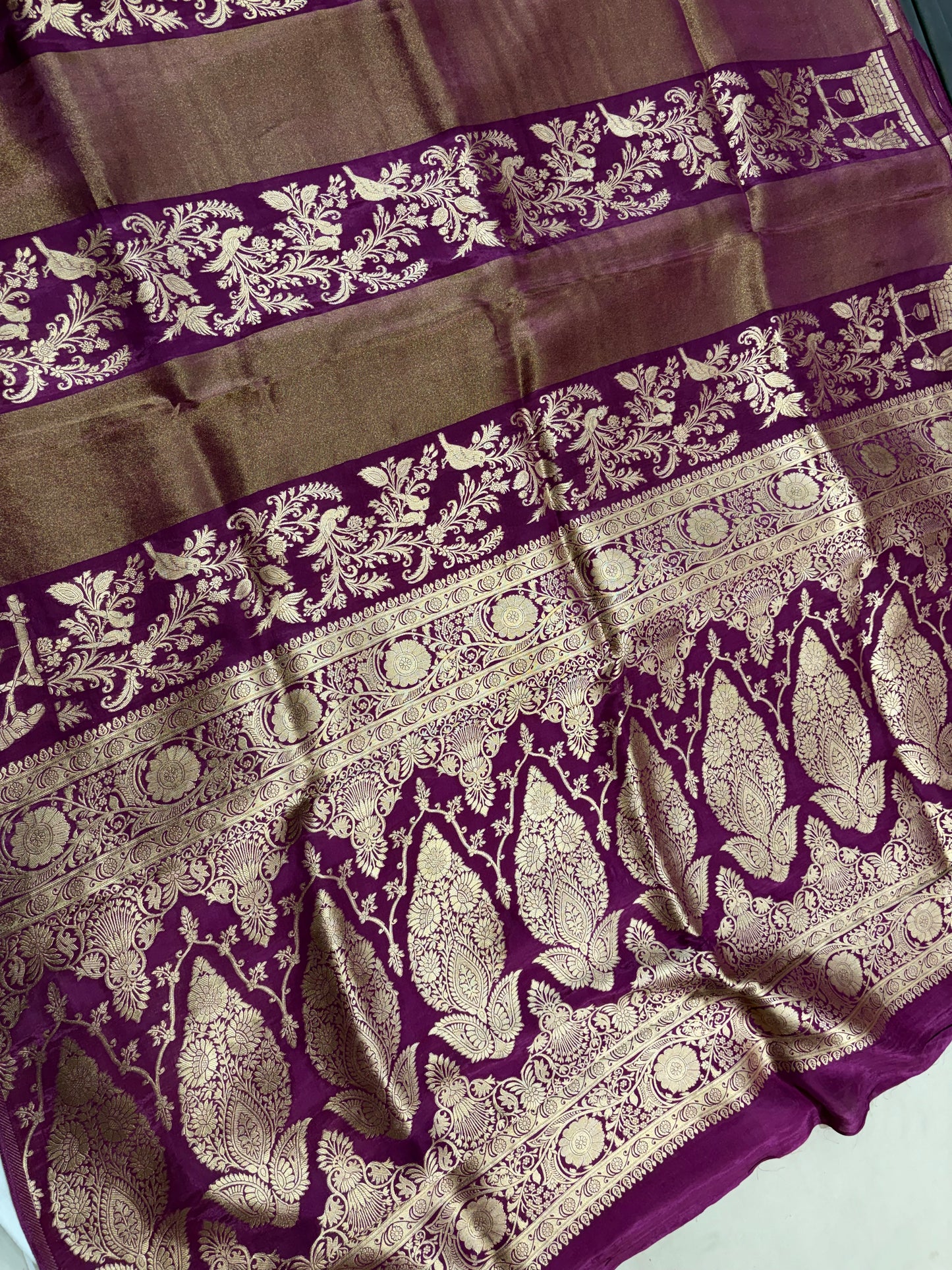 PREMIUM CHINON CREAPE SAREE
