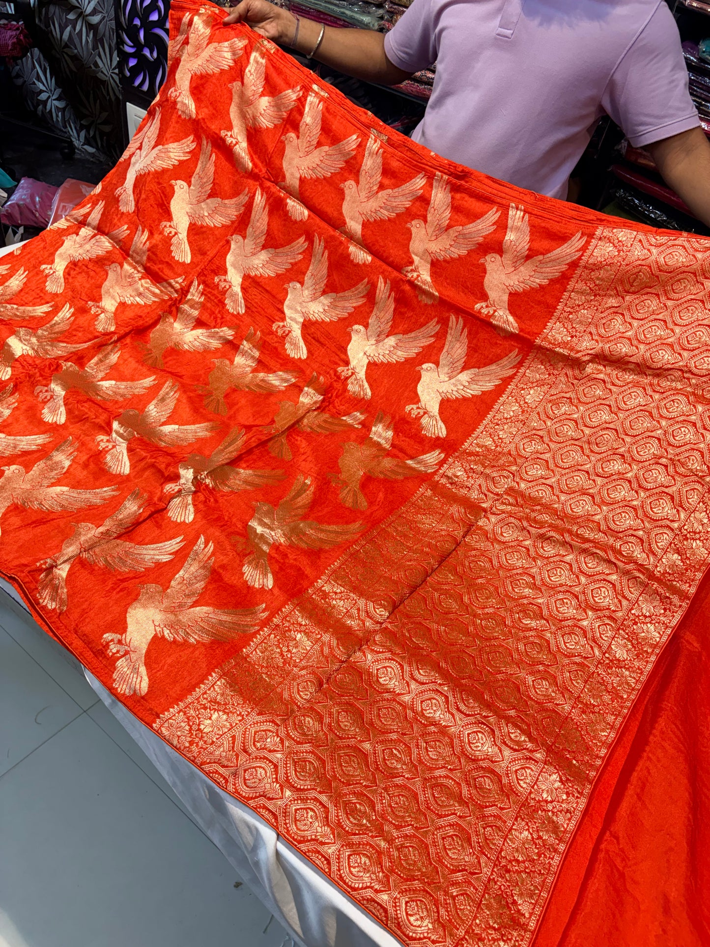 PREMIUM VISCOSE CREAPE SILK SAREE