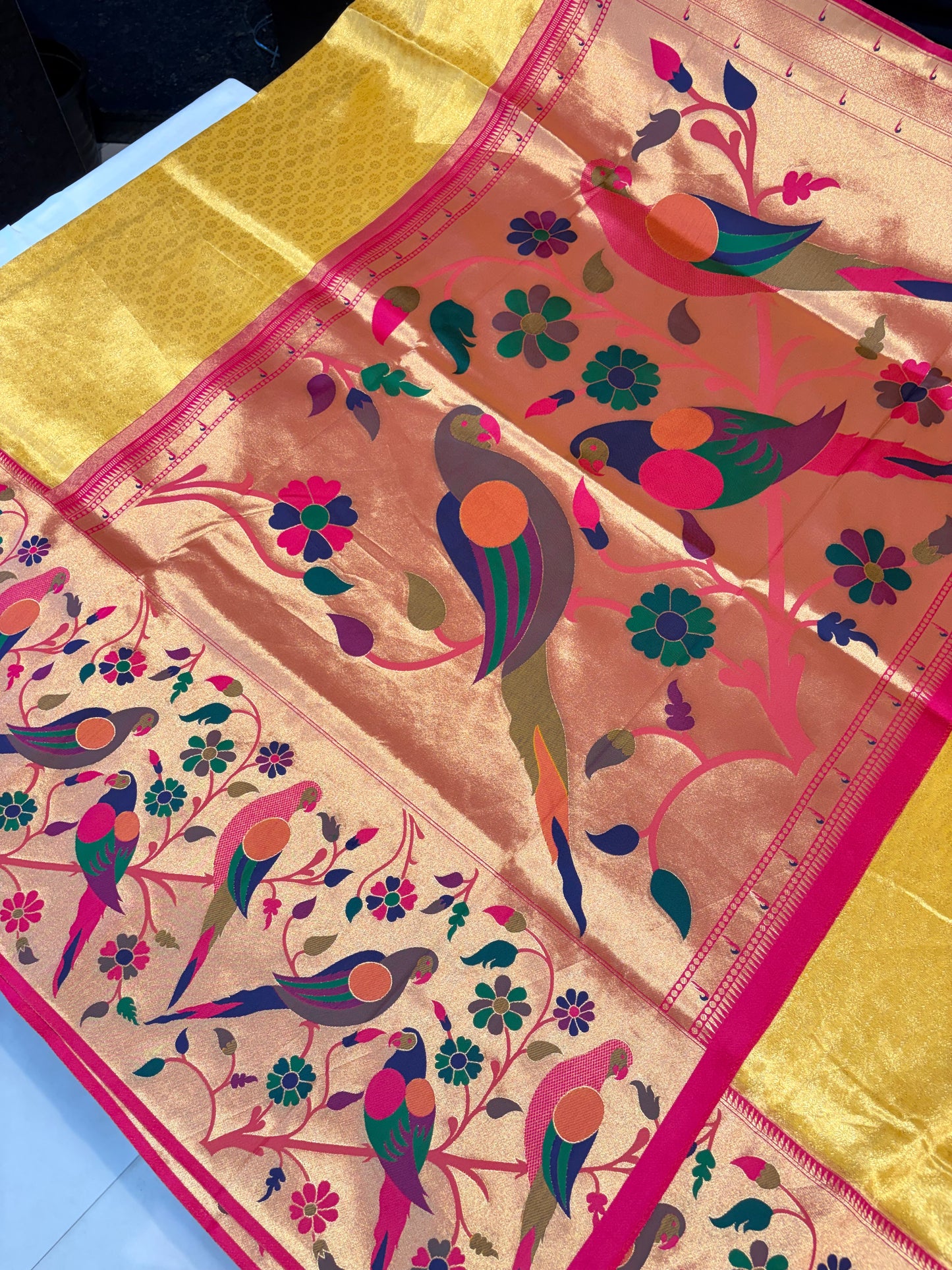 PRMEIUM SEMI PAITHANI SAREE