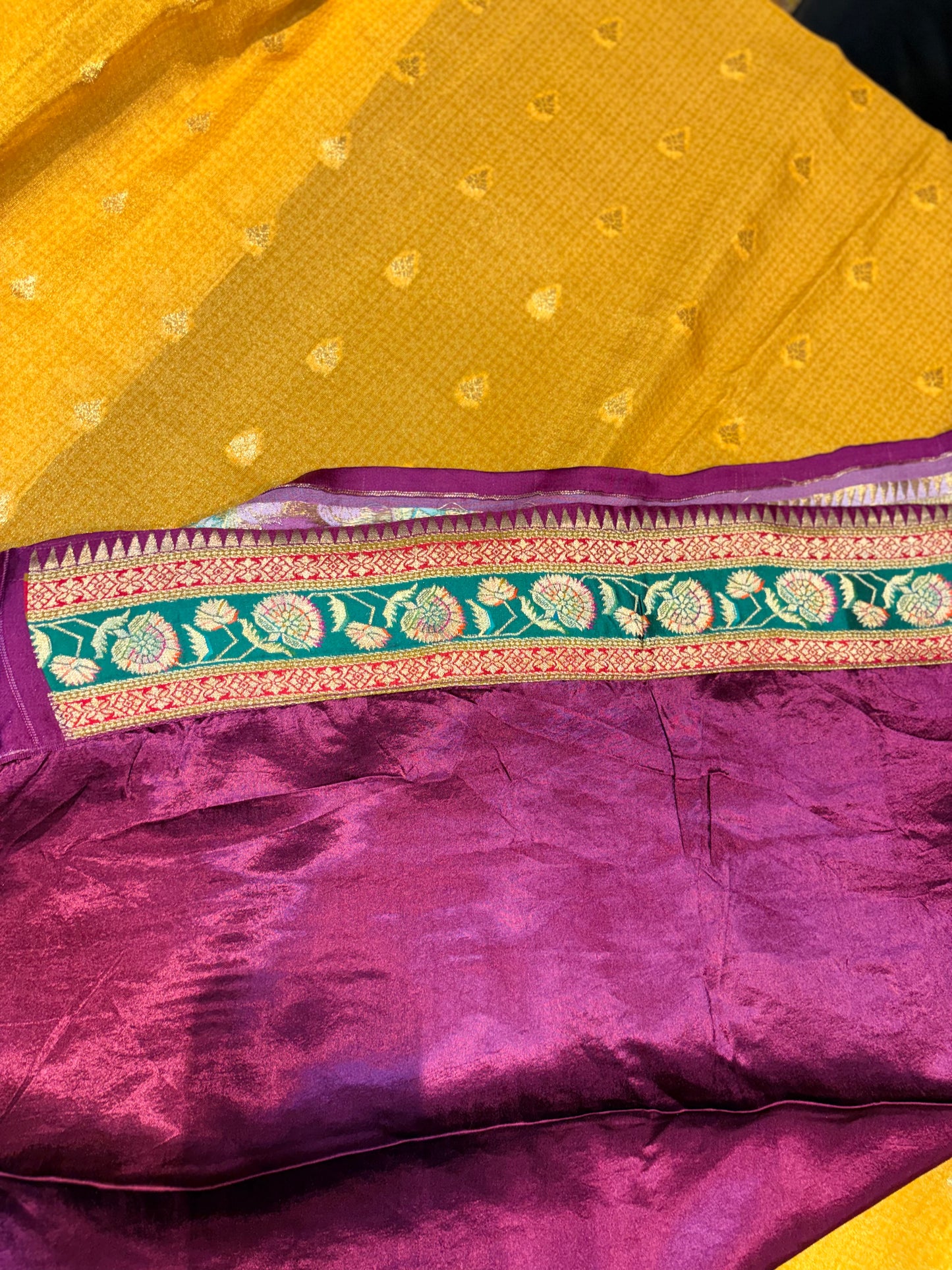 PREMIUM BANARASI GEORGETTE SAREE