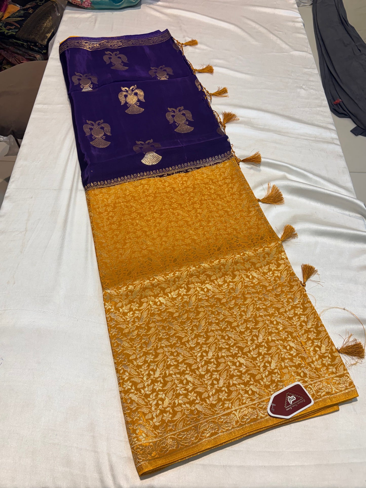 PREMIUM MYSORE CREAPE SAREES