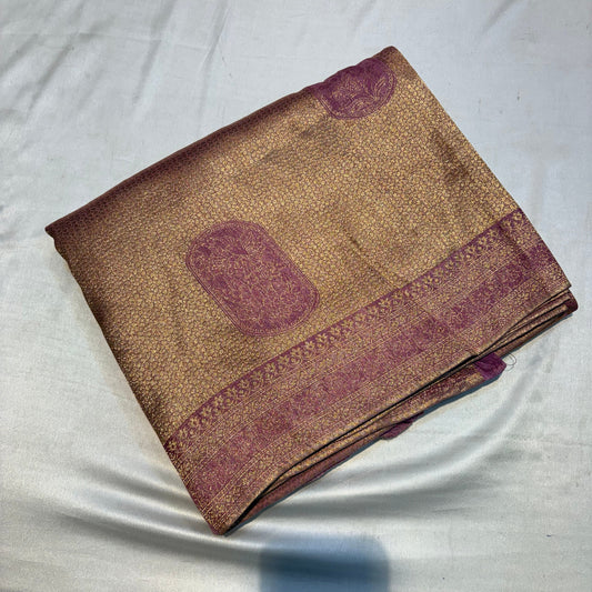 SOFT KANCHIPURAM TISSUE SILK SAREE