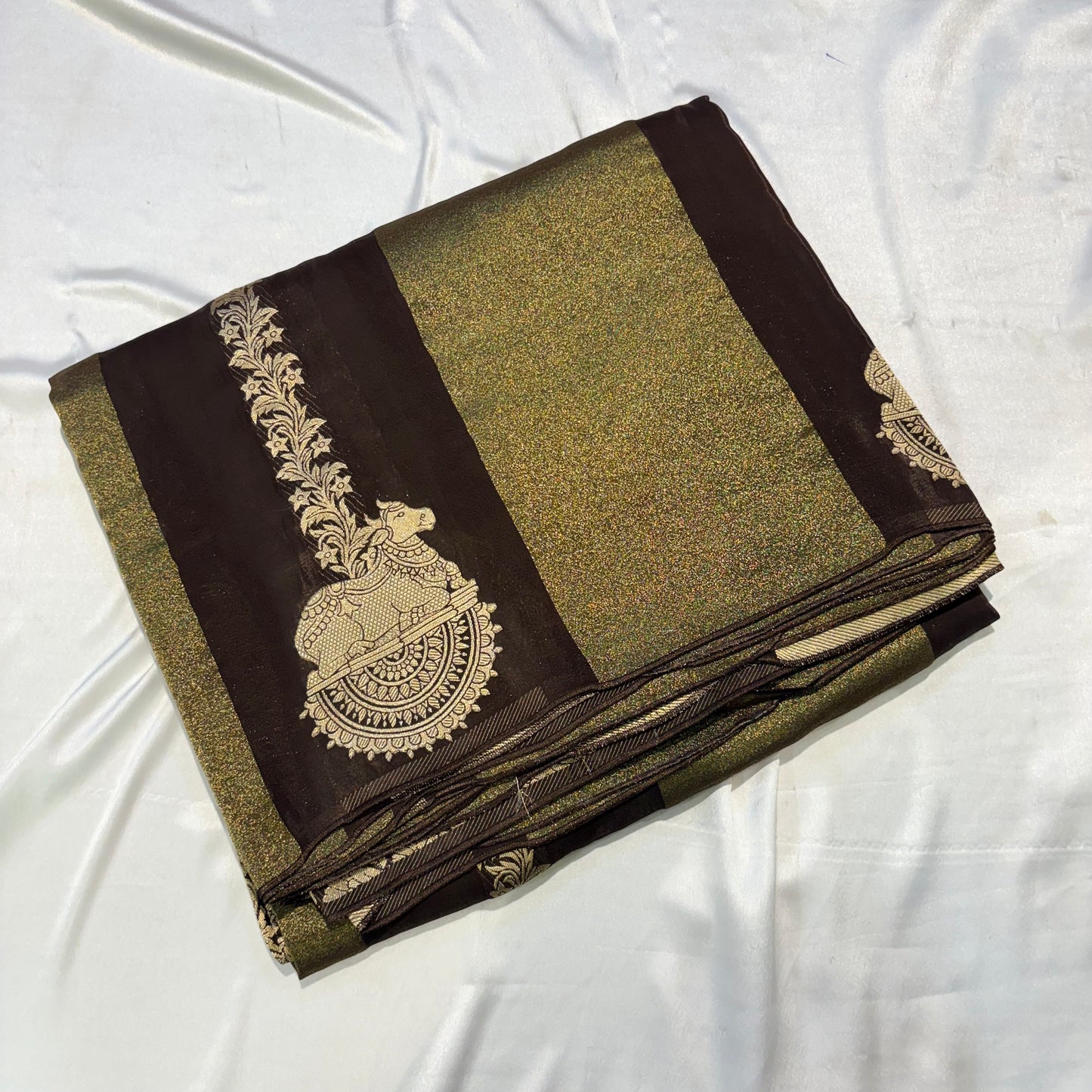 PREMIUM CHINON CREAPE SAREE