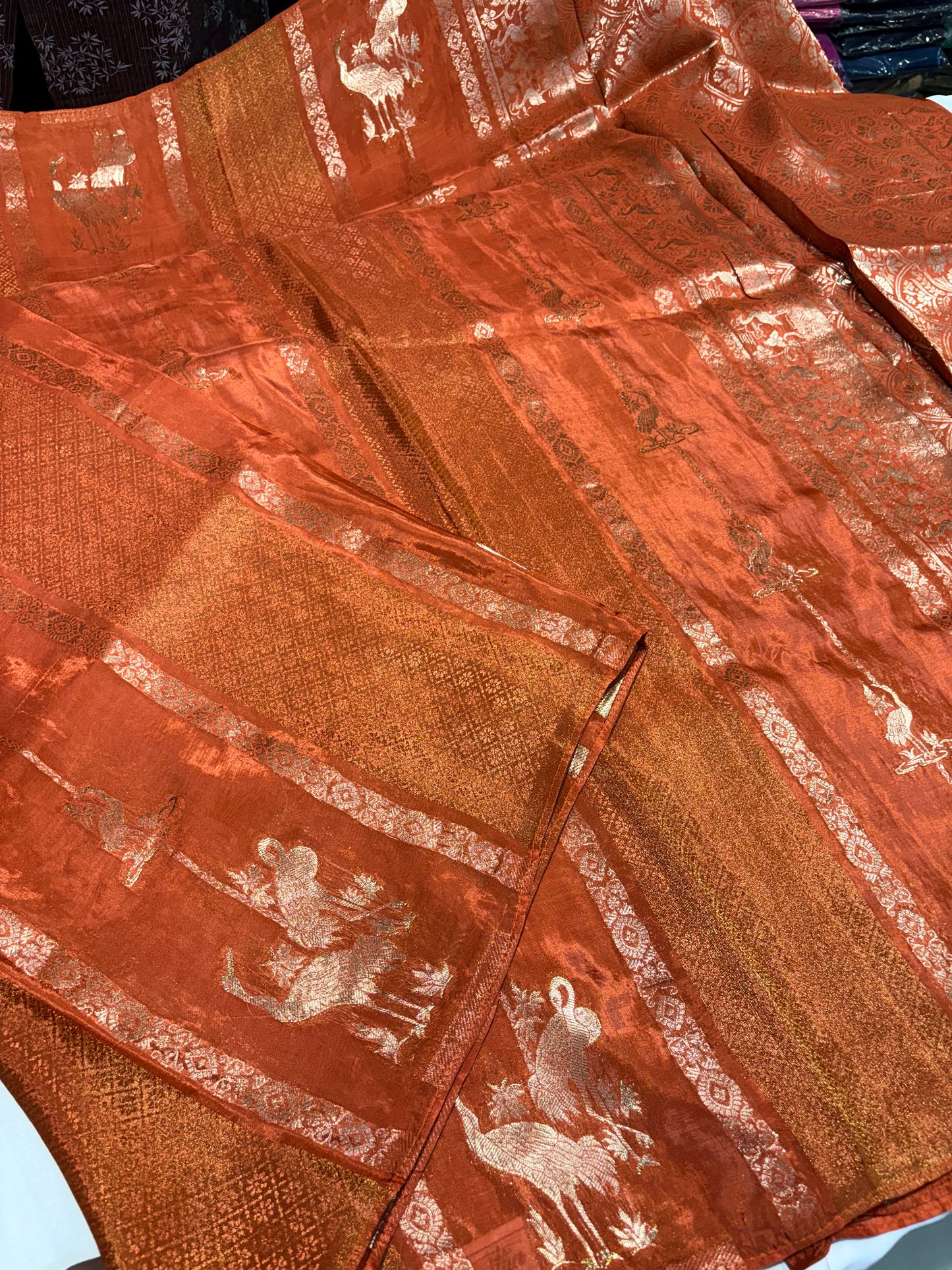PREMIUM CHINON CREAPE SAREE