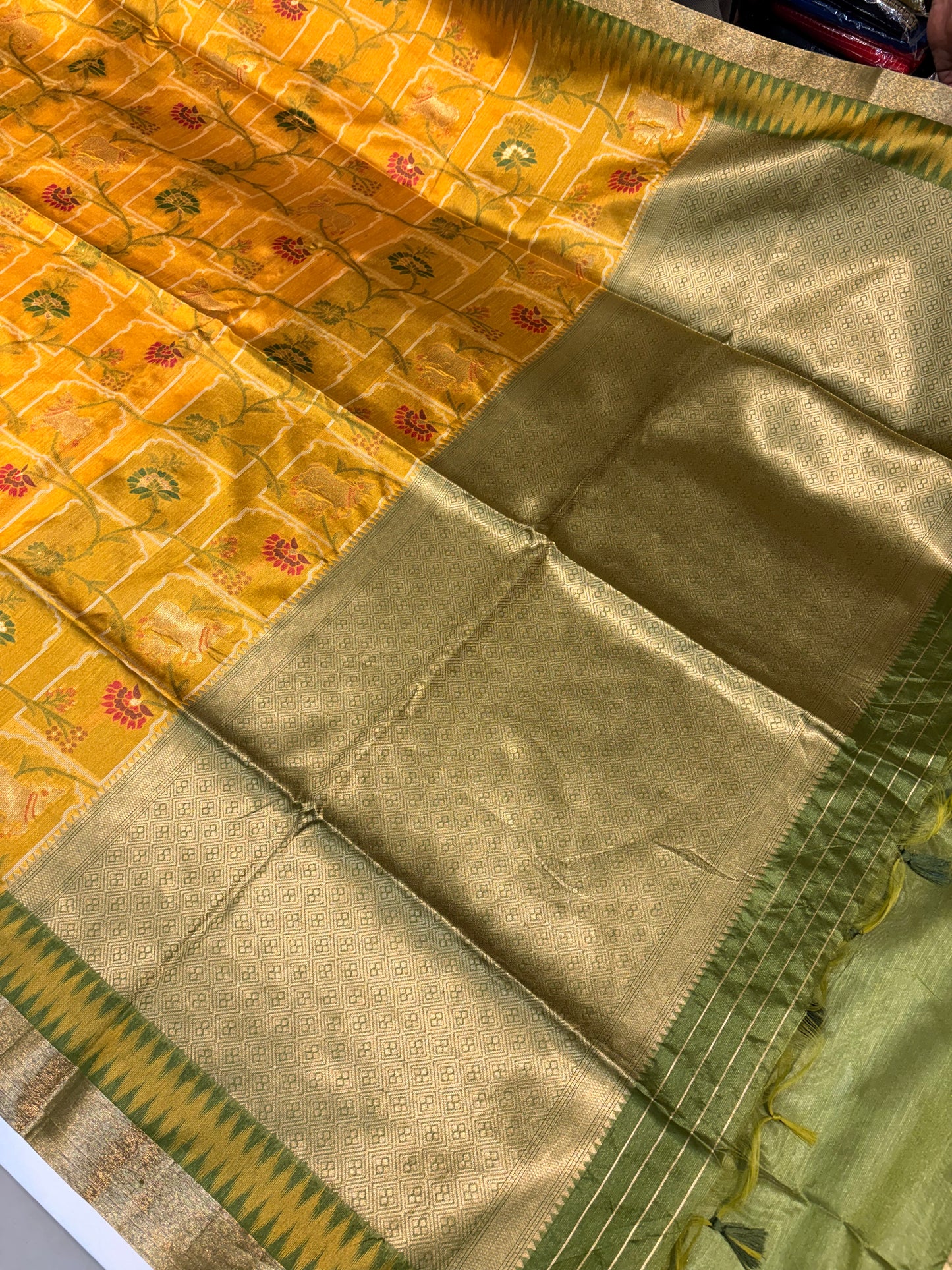 SEMI TUSSUR SILK SAREE