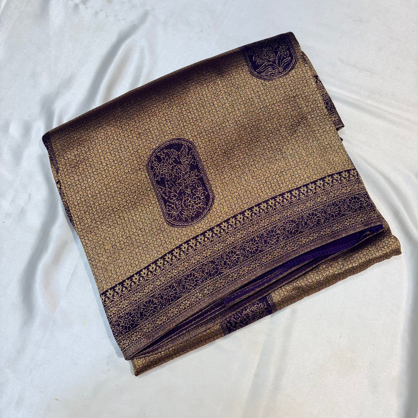 SOFT KANCHIPURAM TISSUE SILK SAREE