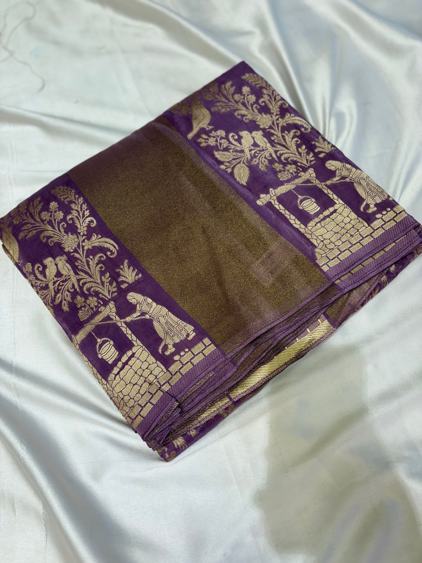 PREMIUM CHINON CREAPE SAREE