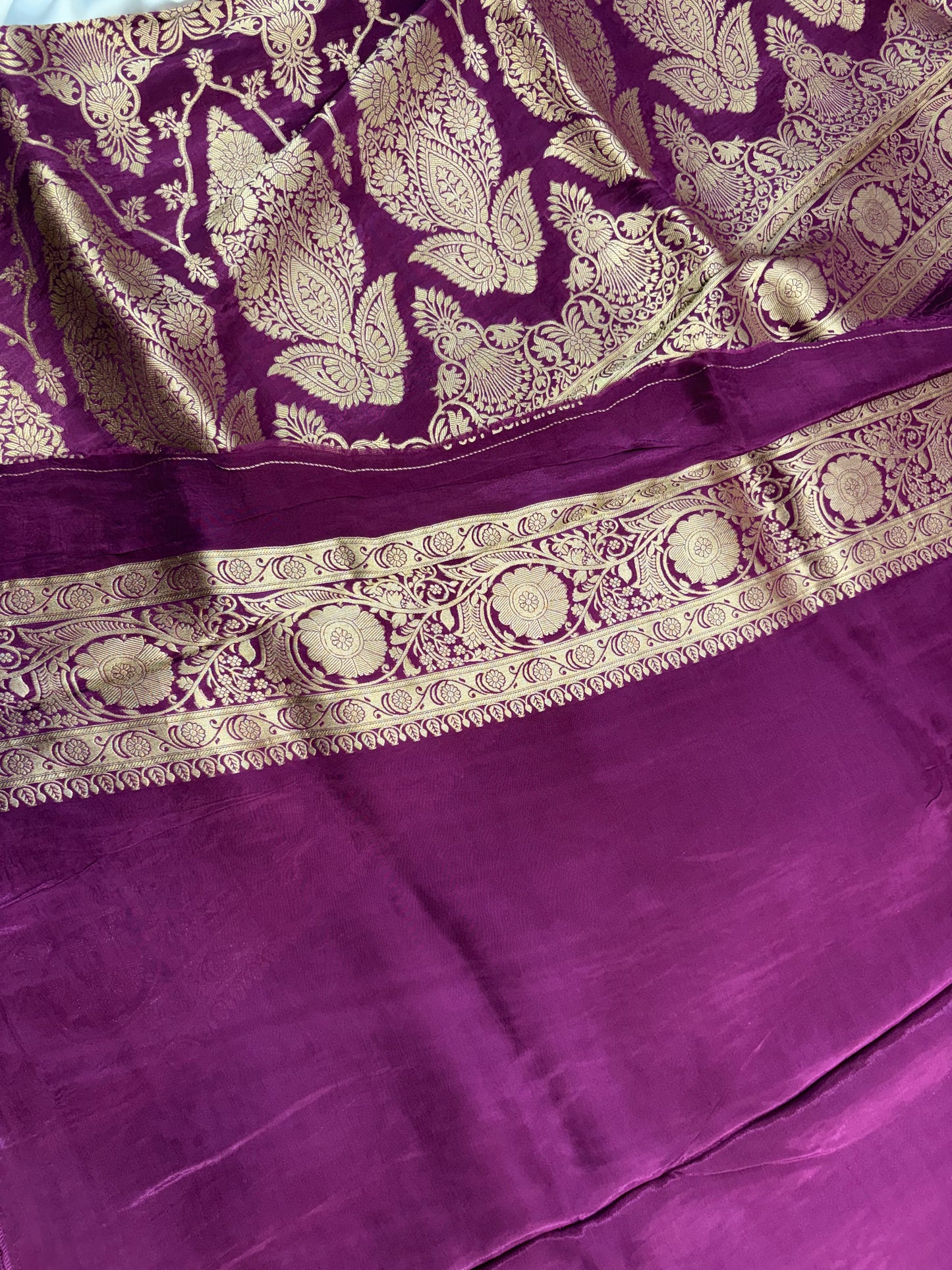 PREMIUM CHINON CREAPE SAREE