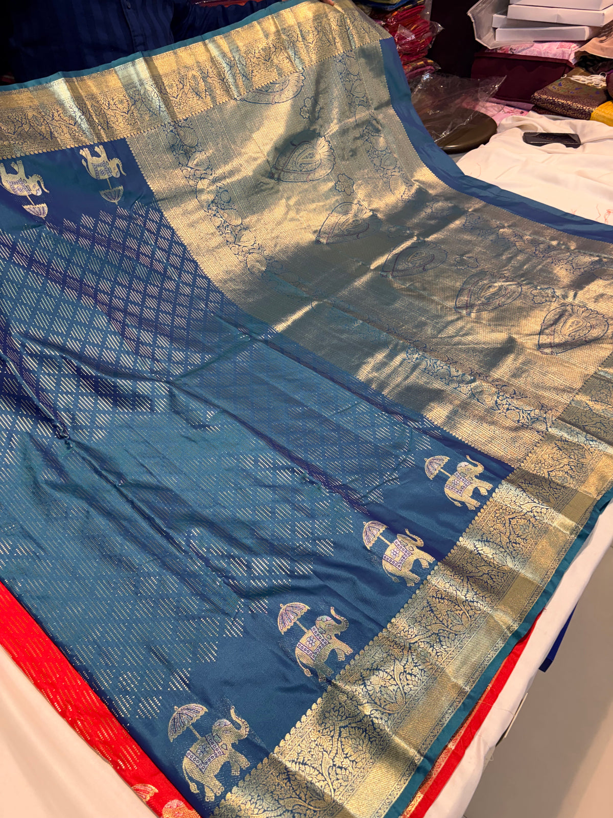 PREMIUM SEMI KANCHIPURAM SILK SAREE