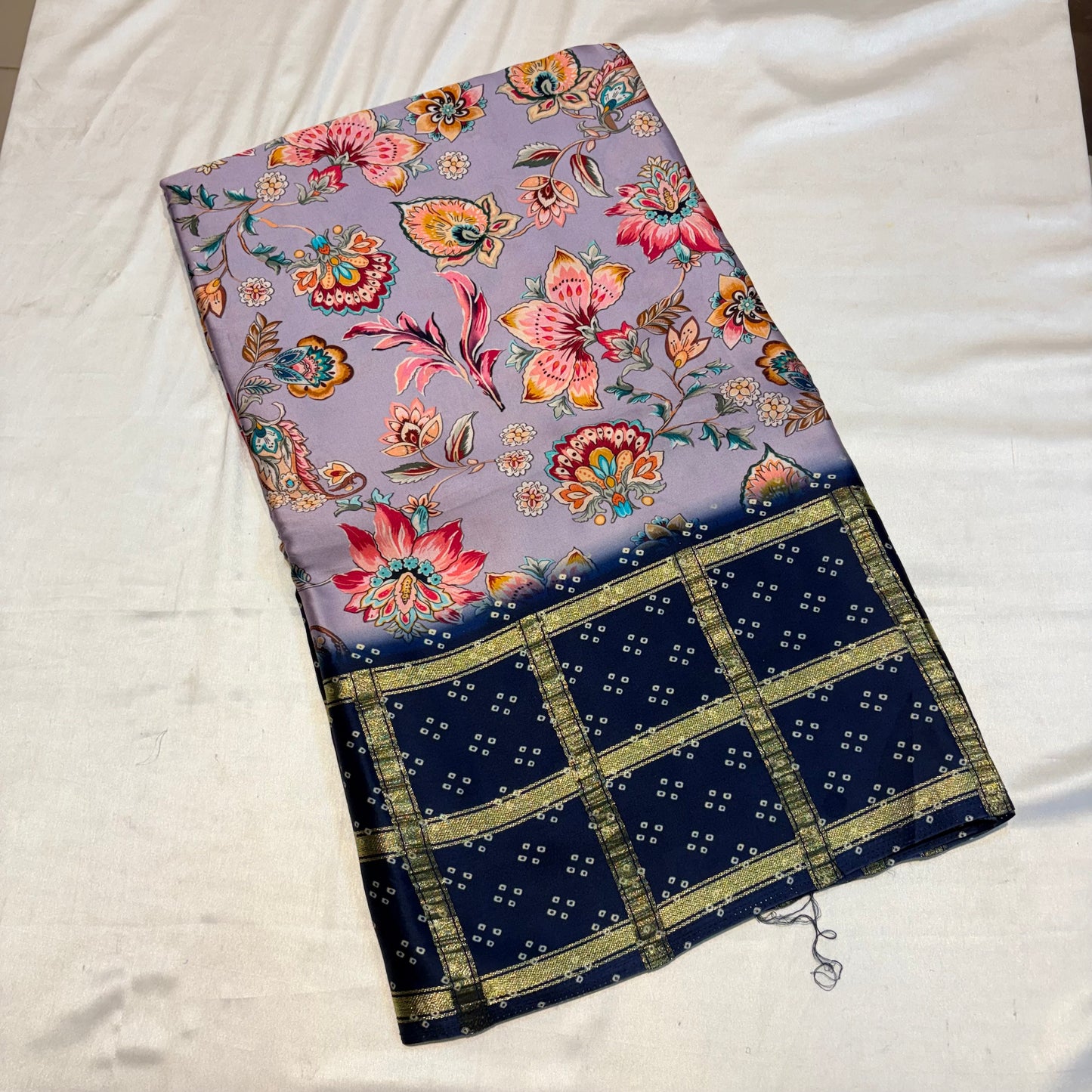 PURE PRINTED MODAL SILK SAREE