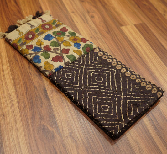 COTTON WEAR SAREE WITH BANDHINI PRINT