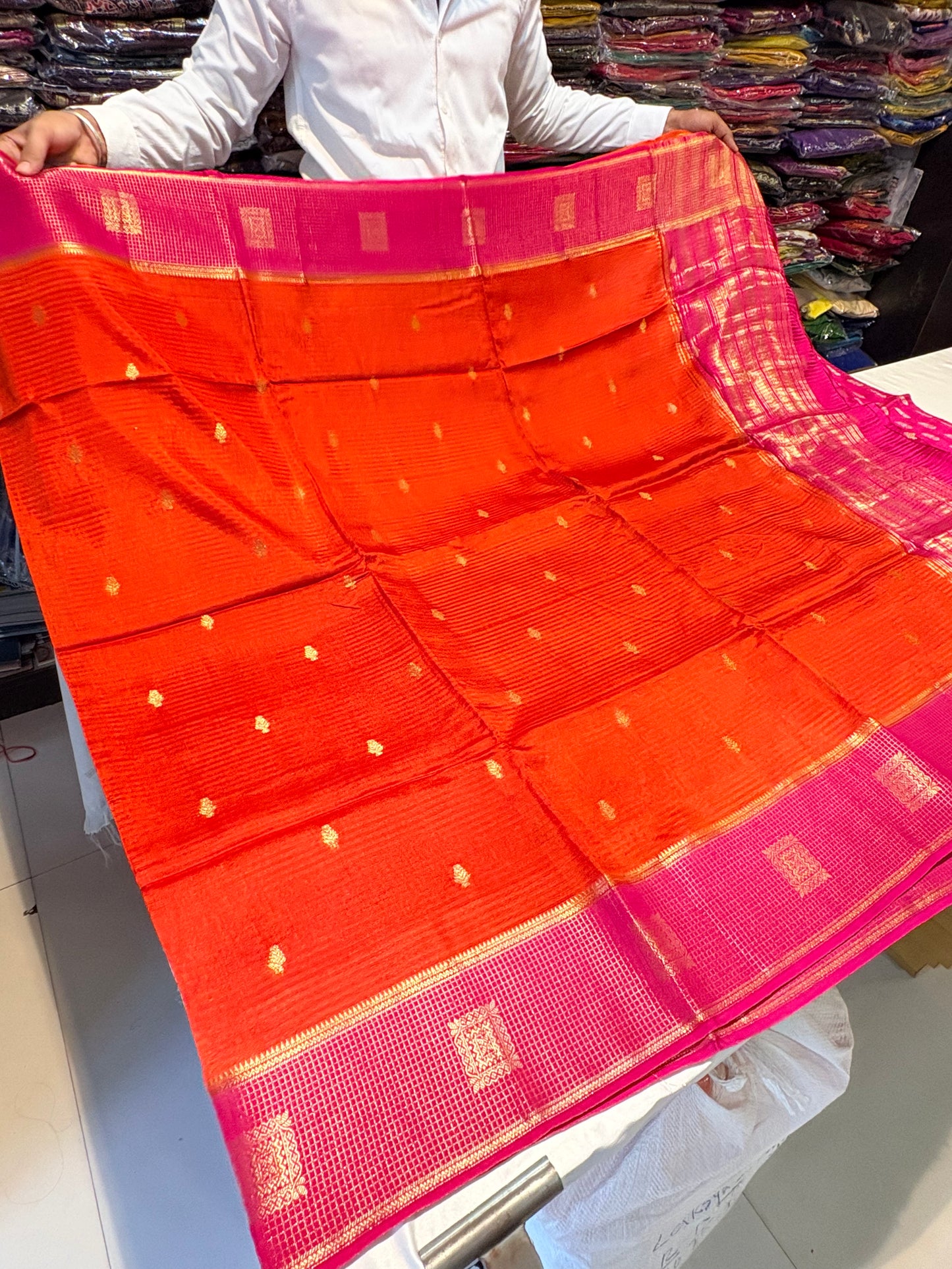 PREMIUM VISCOSE CREAPE SILK SAREE