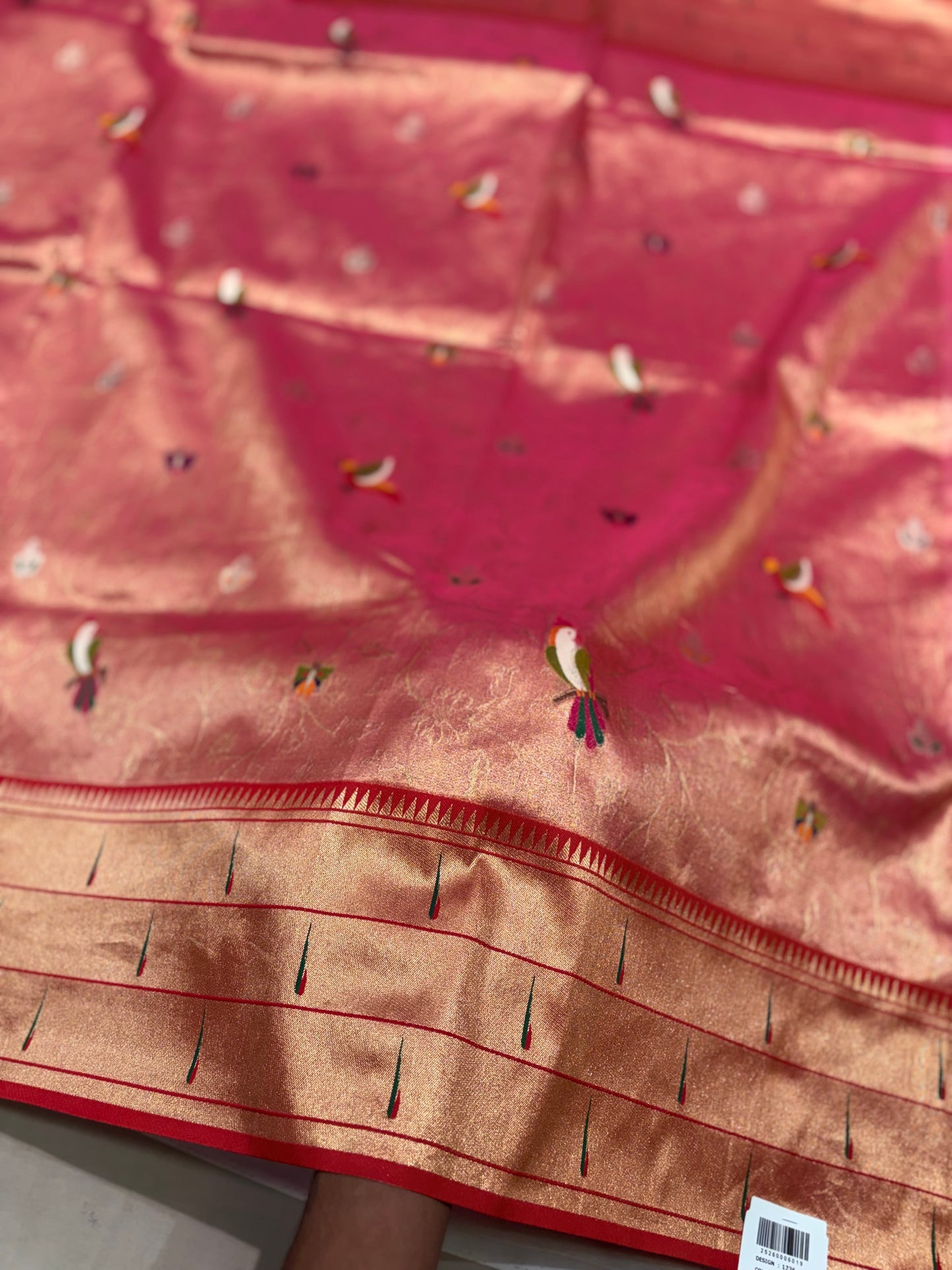 PREMIUM PAITHANI TISSUE SILK SAREE