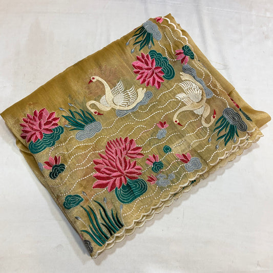 SOFT TISSUE SILK SAREE