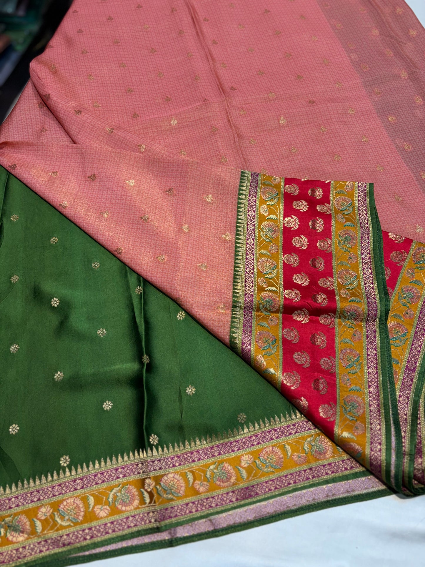 PURE BANARASI GEORGETTE SAREE