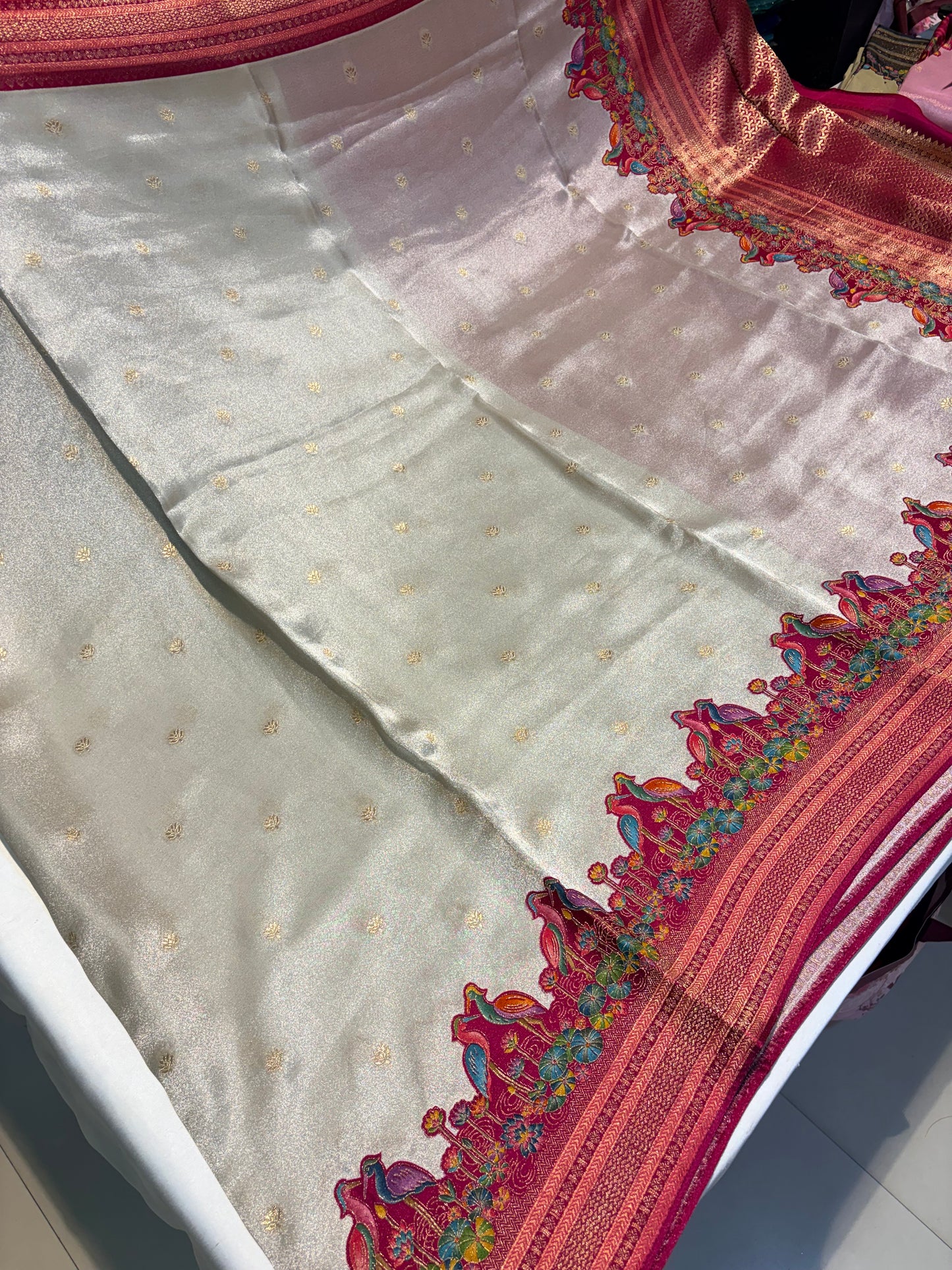 PREMIUM BANARASI GEORGETTE SAREE