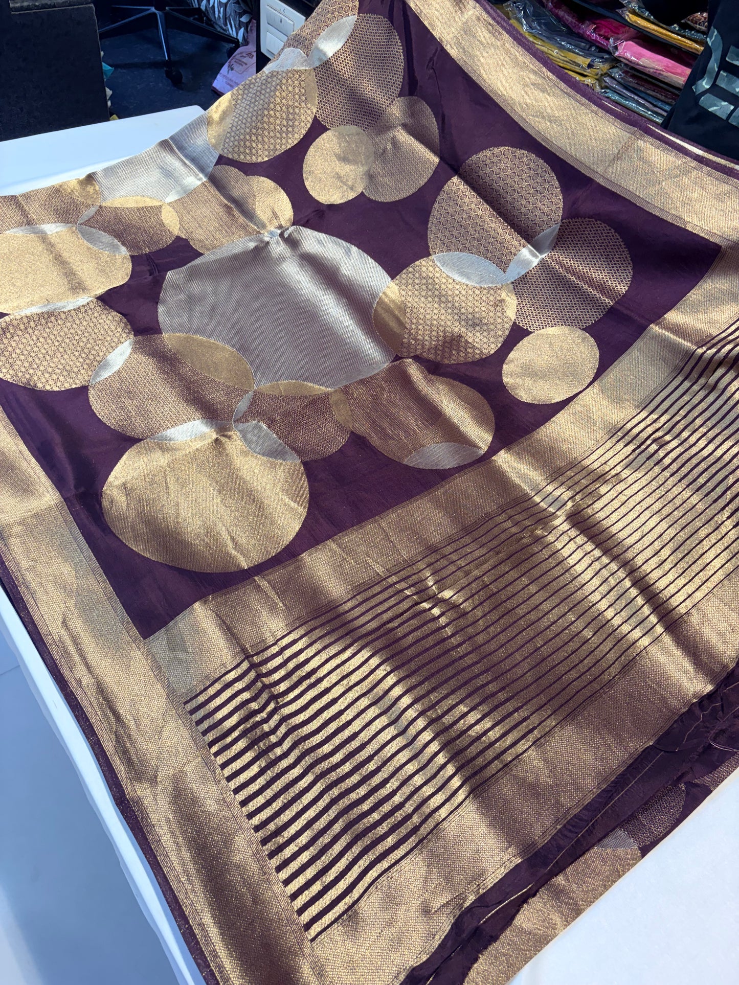 PREMIUM DESIGNER MOUNGA SILK SAREE