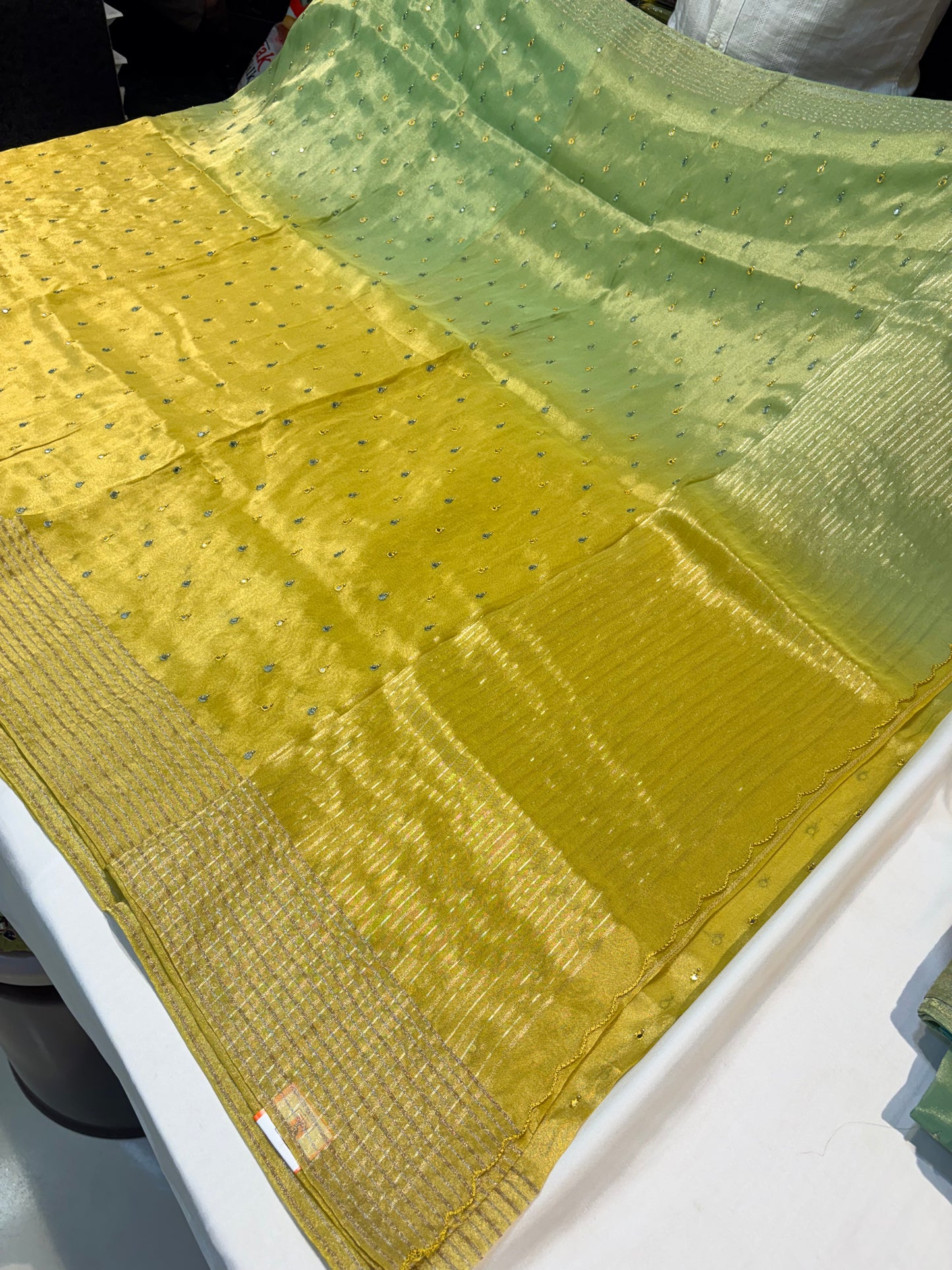 PREMIUM SOFT TISSUE CREAPE SAREE