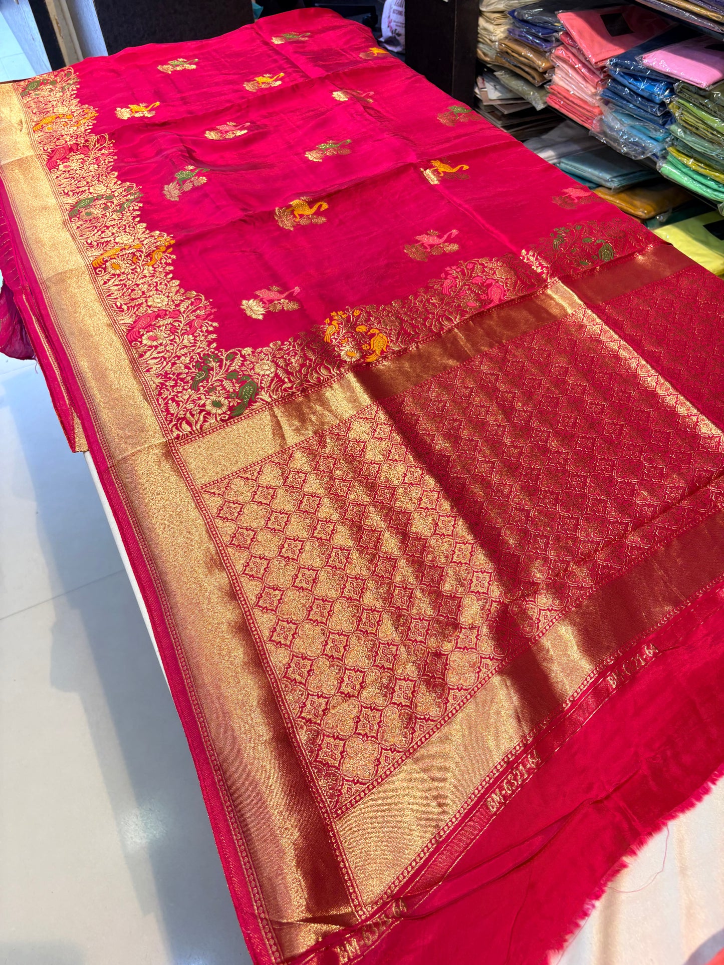 PREMIUM BANARASI CHIFFON SAREE
