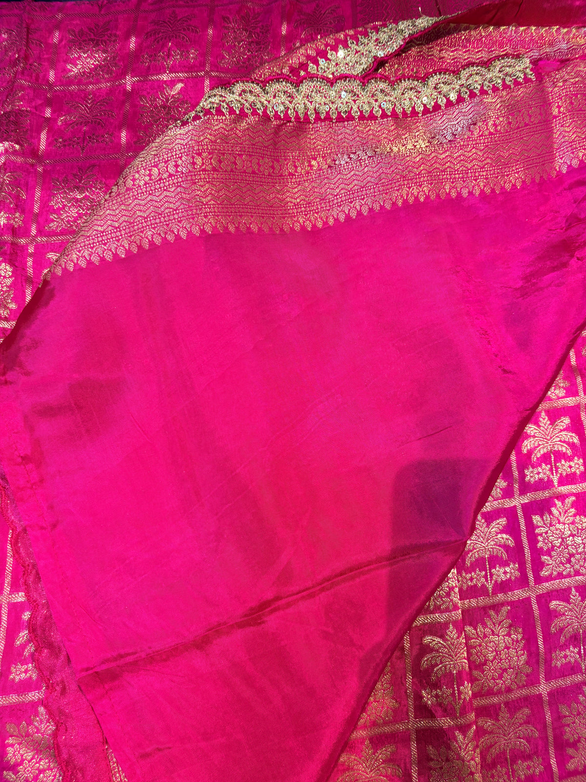 PREMIUM BROCADE KANCHI SILK SAREE WITH SCALP BORDER