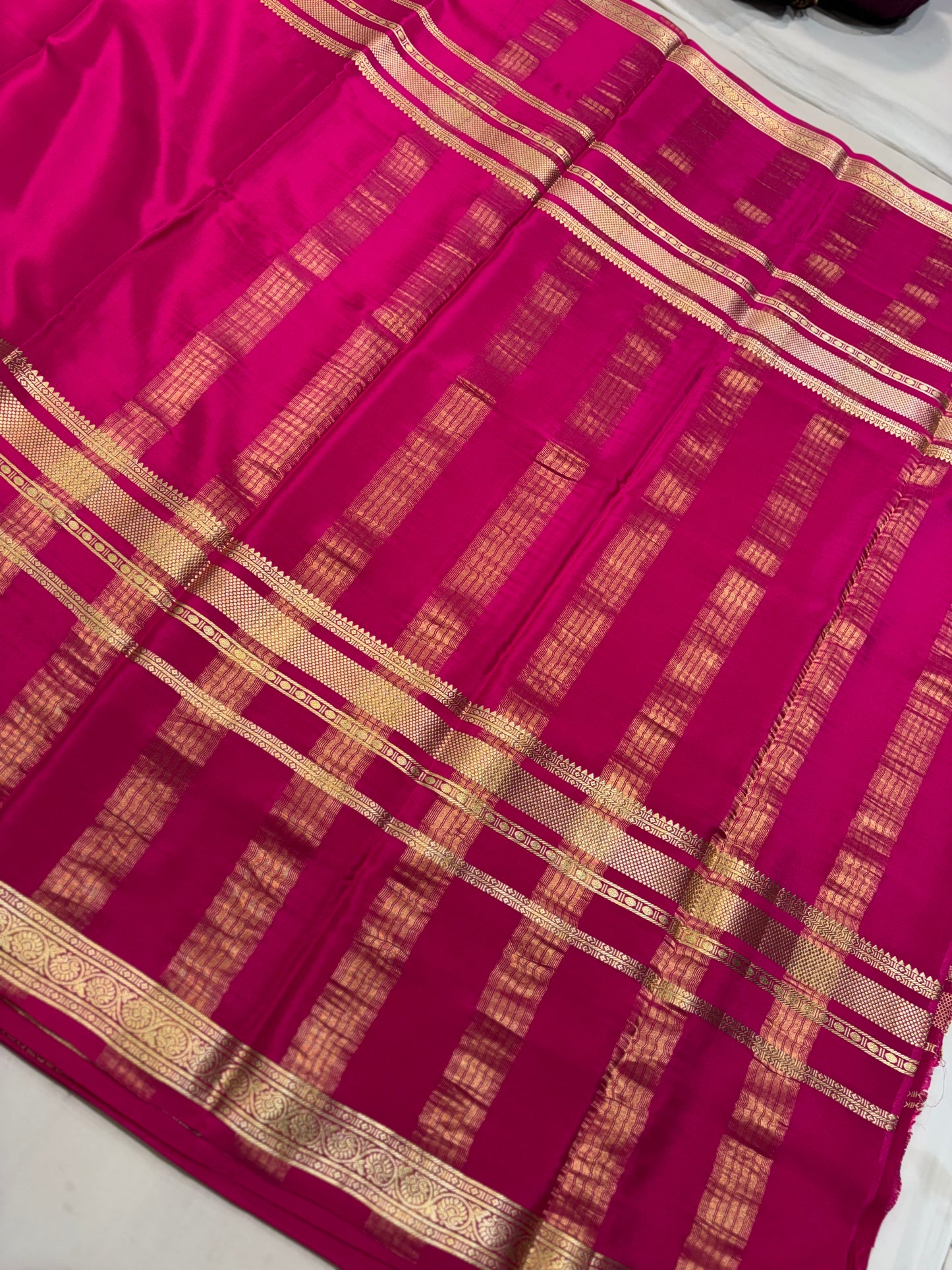 PURE MYSORE SILK SAREE 120GSM