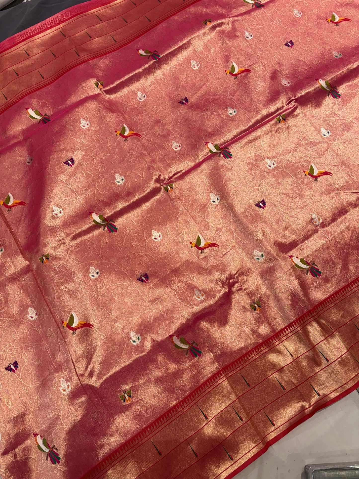 PREMIUM PAITHANI TISSUE SILK SAREE