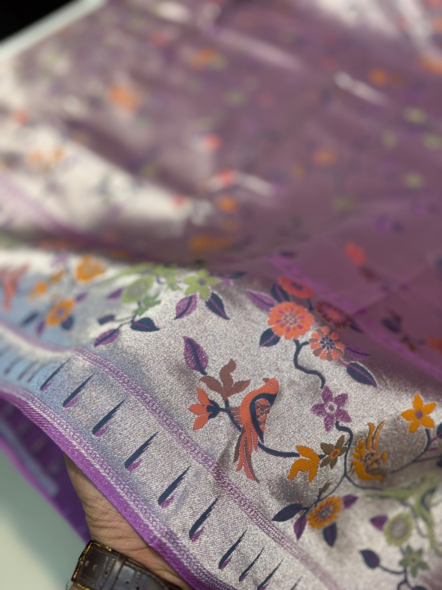 PREMIUM SOFT PAITHANI MOUNGA SILK SAREE