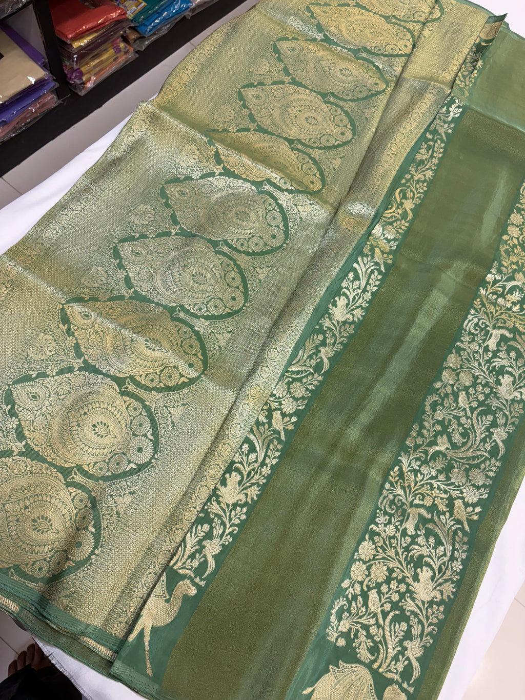 PREMIUM SOFT CHIFFON ORGANZA SAREE