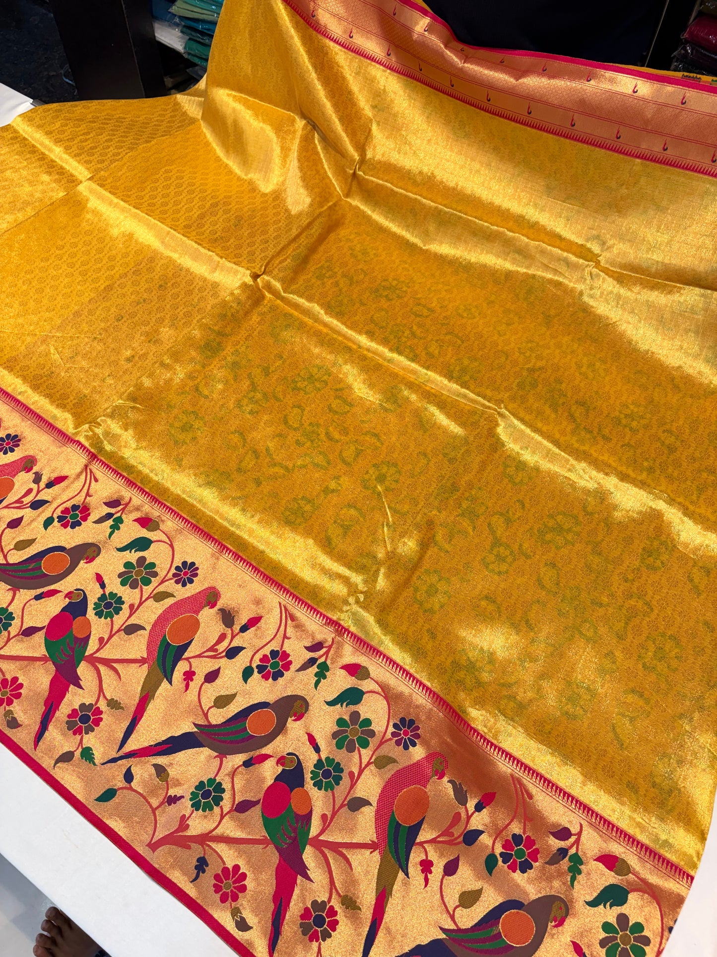 PRMEIUM SEMI PAITHANI SAREE